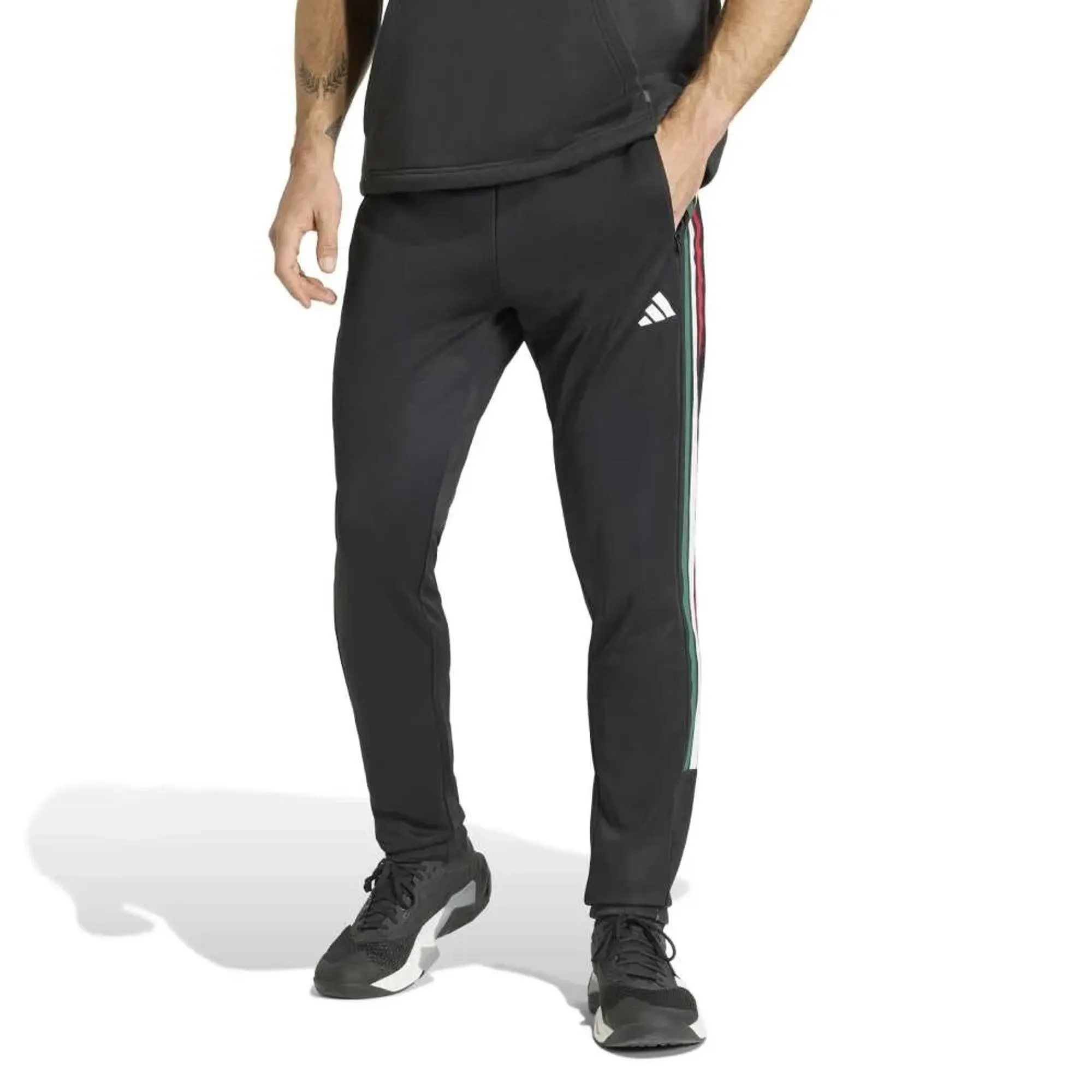 Adidas Workout Essentials All-set 3 Stripes Knit Joggers
