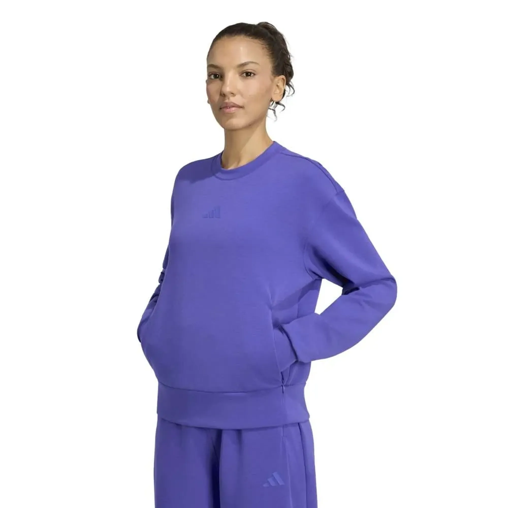 Adidas Designed For Training Warm-up Crewneck Sweatshirt