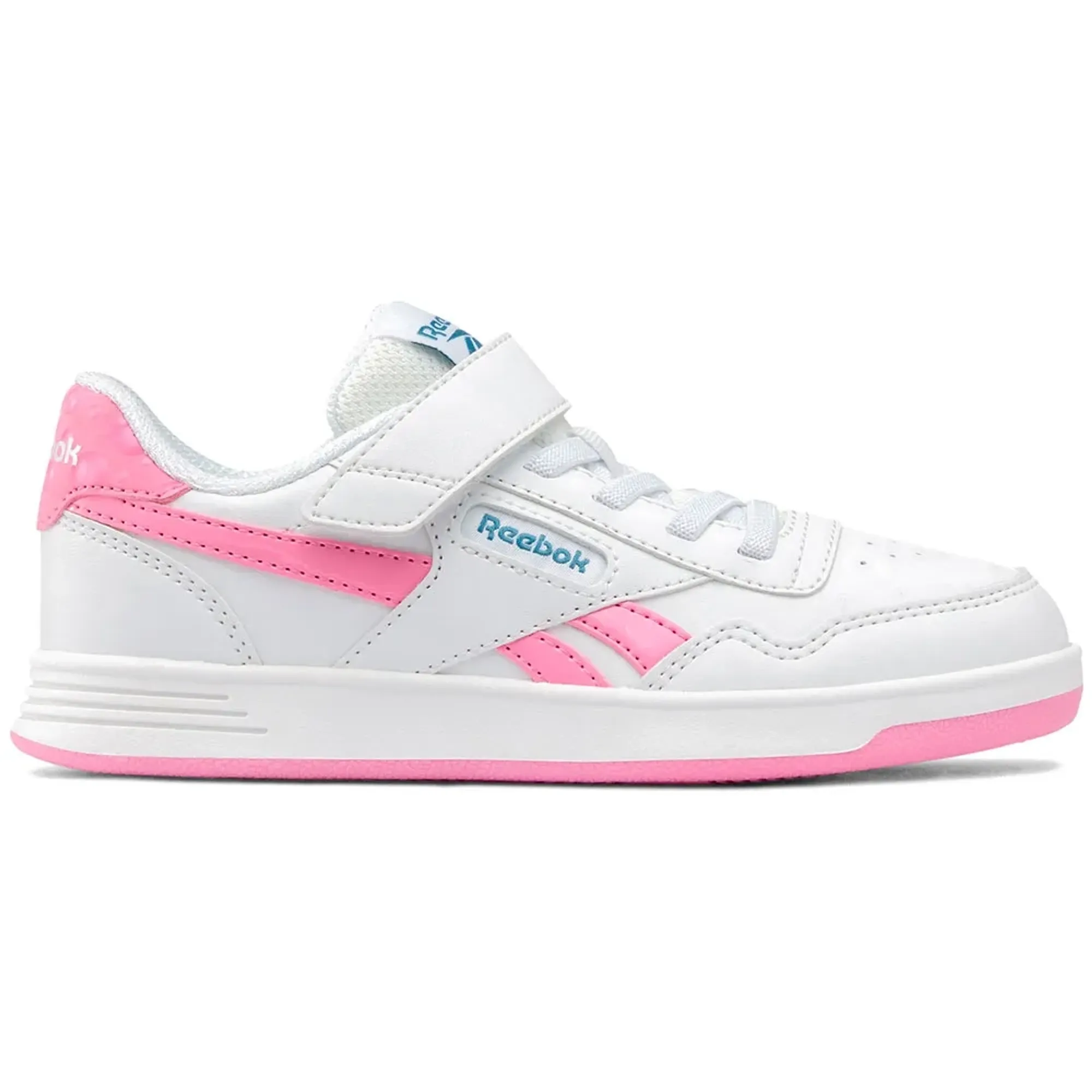 Reebok Court Advance Elastic Lace&top Strap Trainers