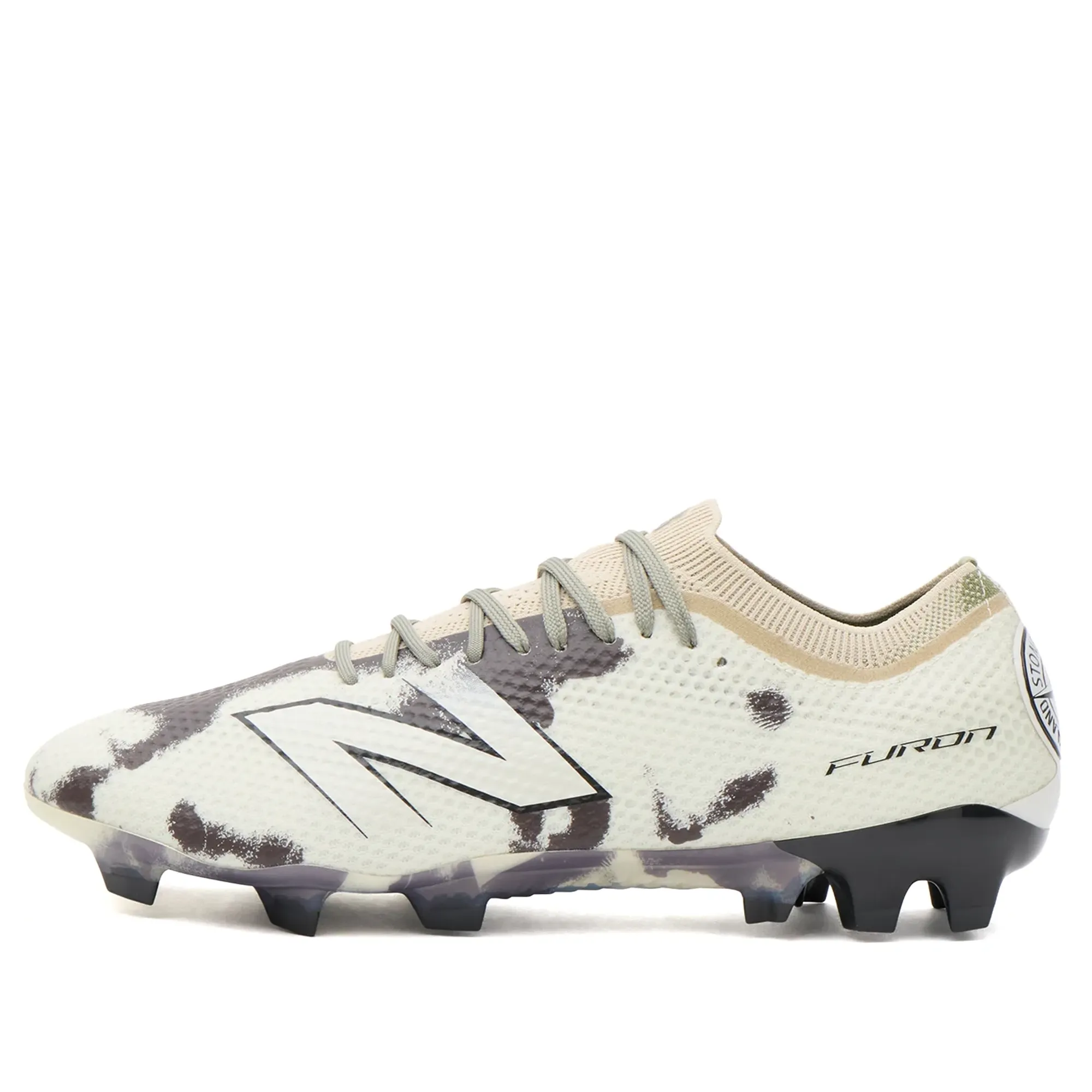 New Balance Unisex Stone Island X Furon Elite in Beige/Green/Black Synthetic