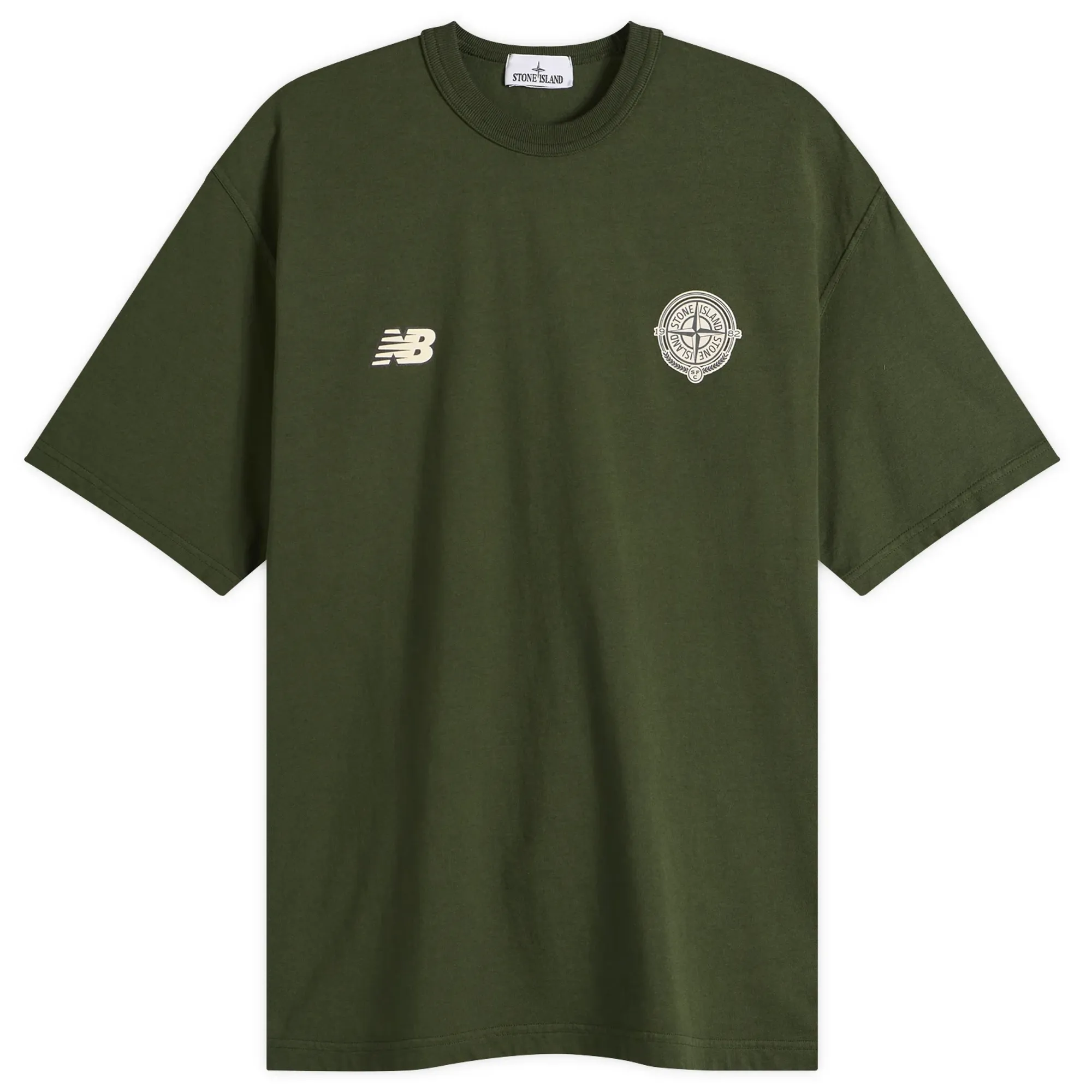 Stone Island Men's x New Balance T-Shirt Juniper