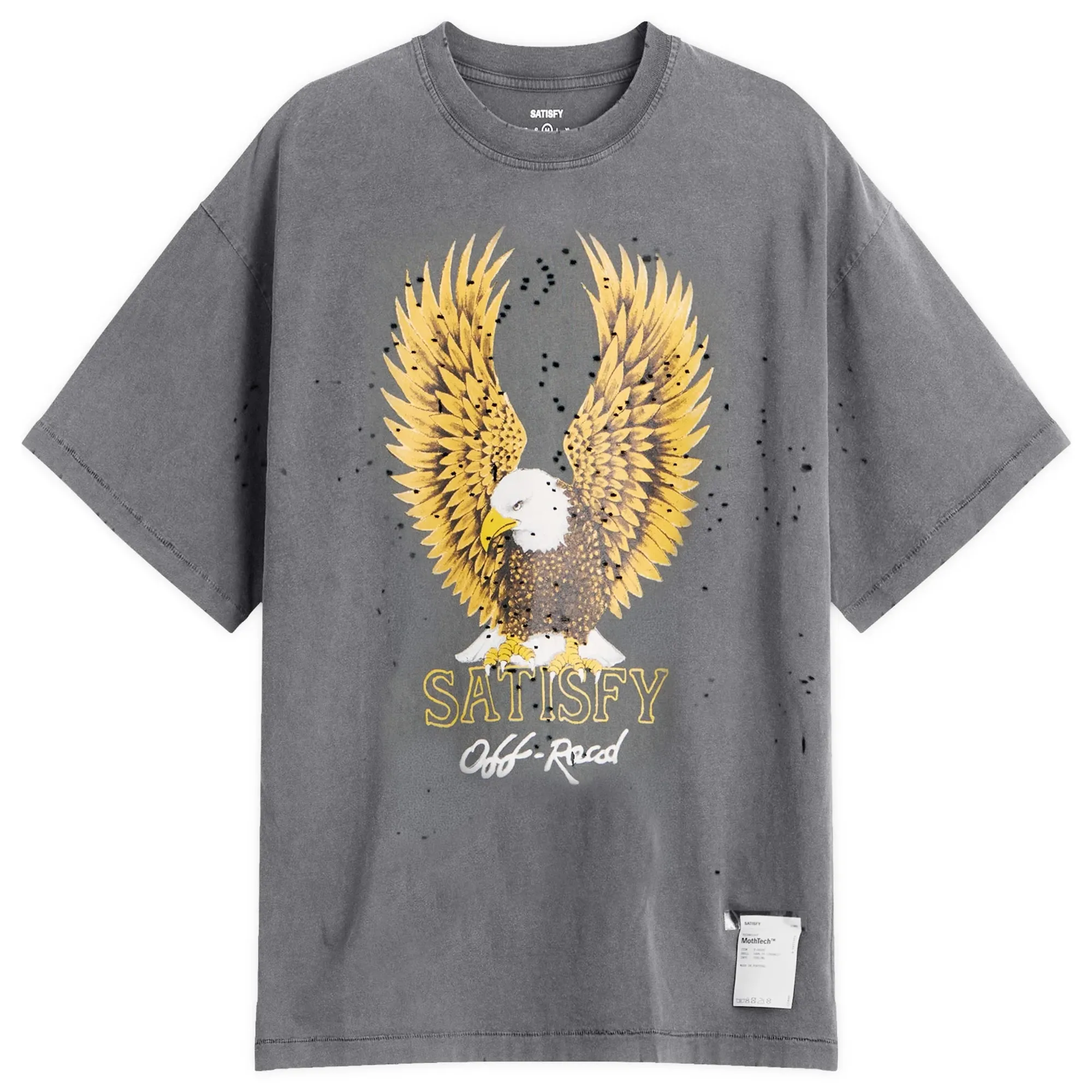 Satisfy Men's MothTech T-Shirt Faded Black