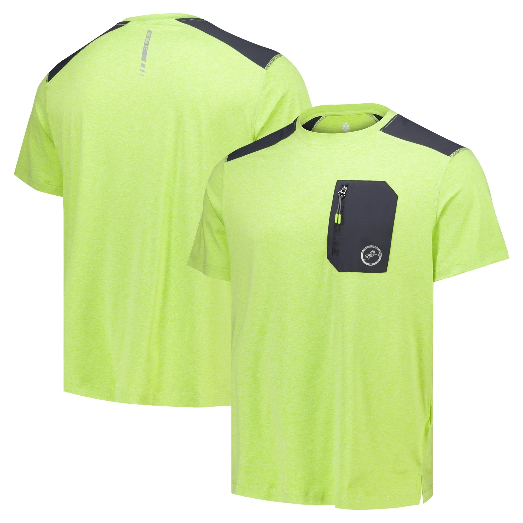 Millwall Pocket T-Shirt - Wild Lime