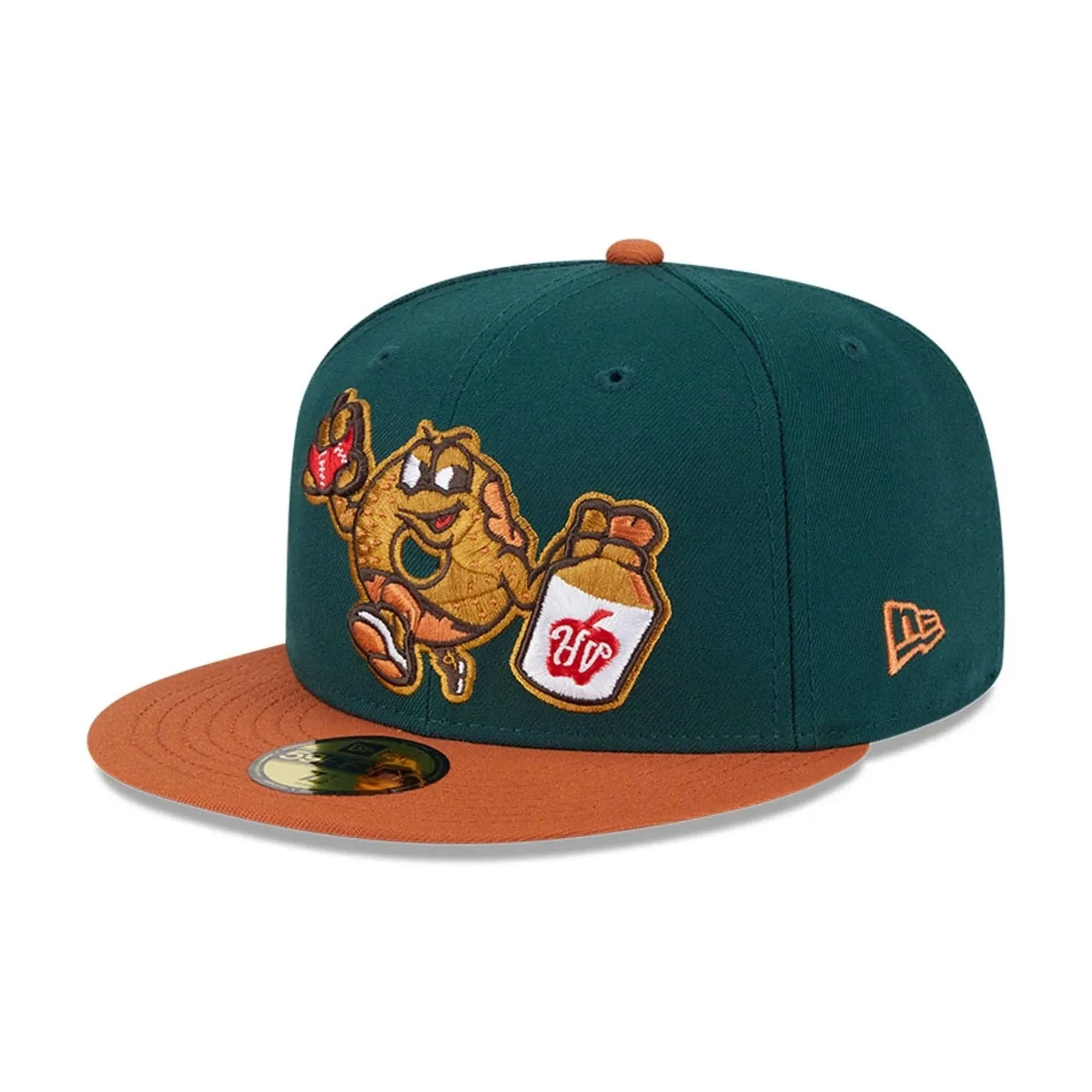 Hudson Valley Renegades MiLB Theme Night Dark Green 59FIFTY Fitted Cap New Era Cap adult unisex