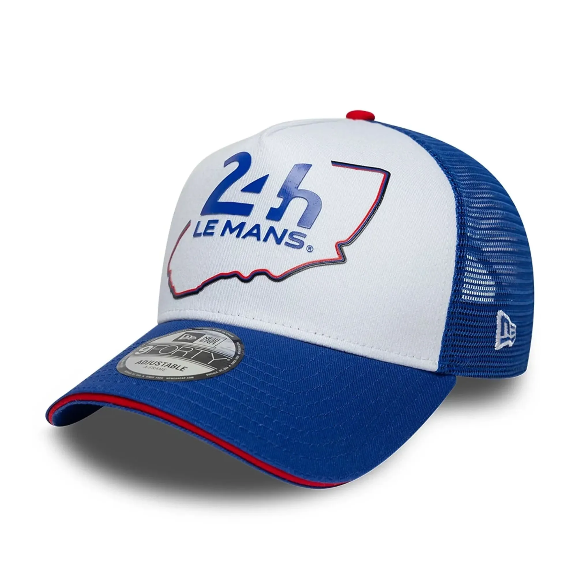 24HR Le Mans Track Blue 9FORTY A-Frame Trucker Adjustable Cap New Era Cap adult unisex