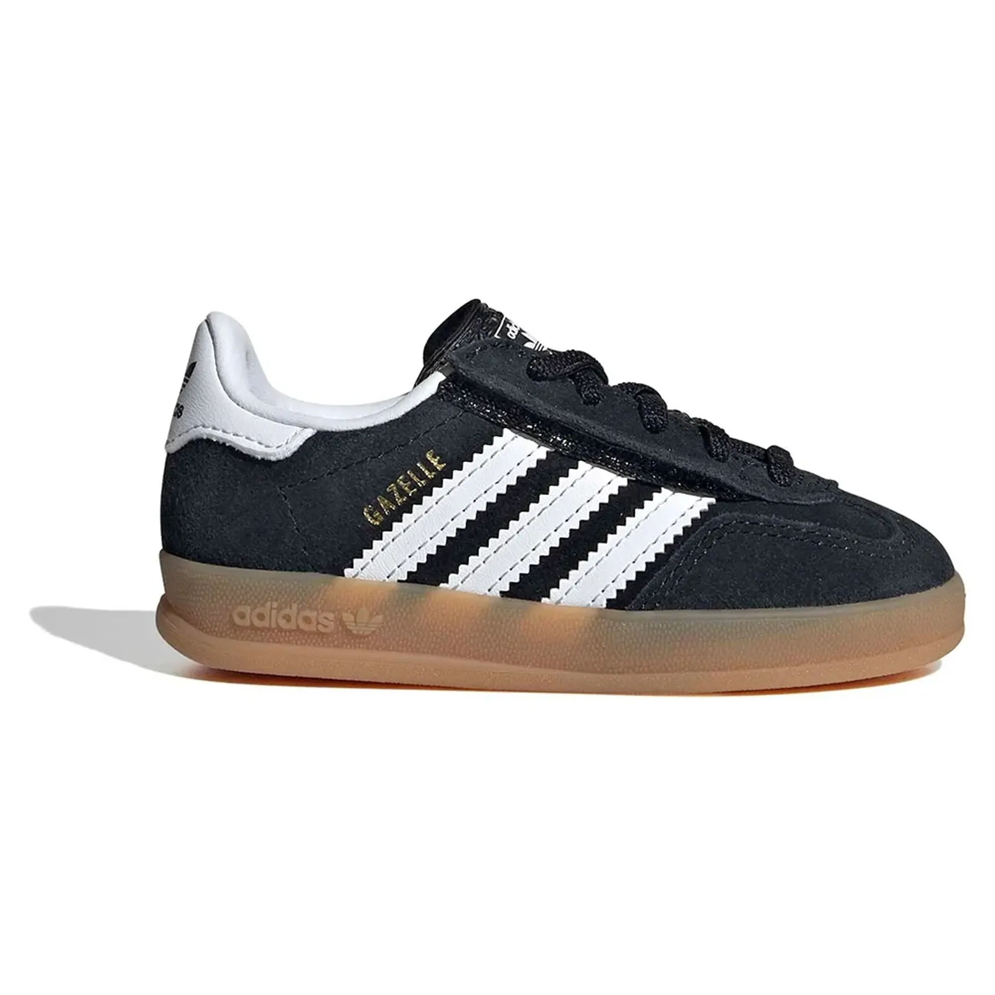 Adidas Originals Gazelle Indoor Comfort Closure Elastic Lace Trainers