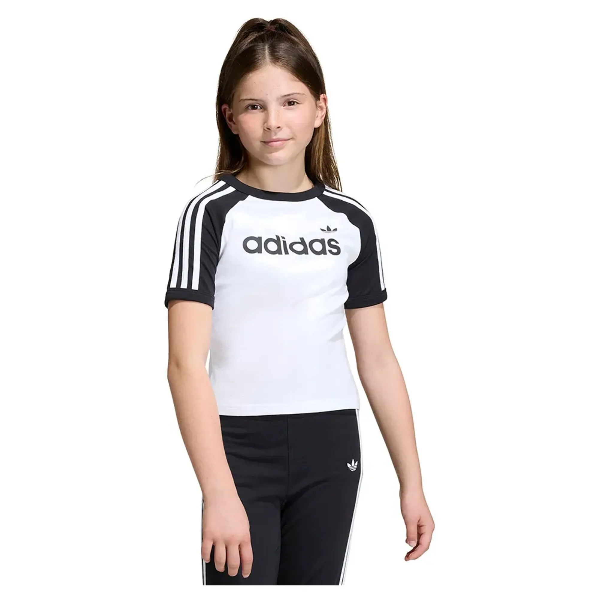 Adidas Originals 3 Stripes Slim Short Sleeve T-shirt