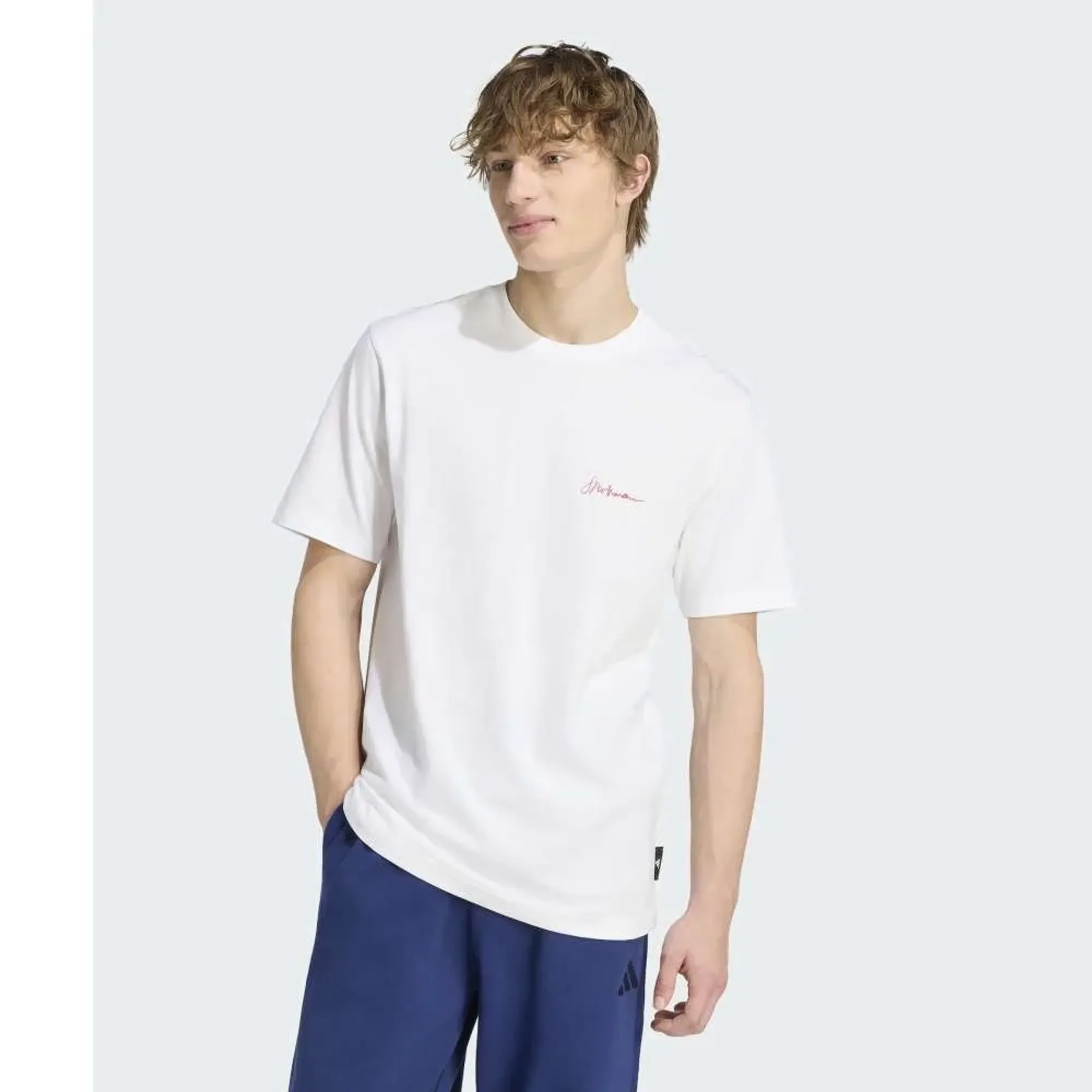 Adidas Modern Essentials Blur Graphic Short Sleeve T-shirt