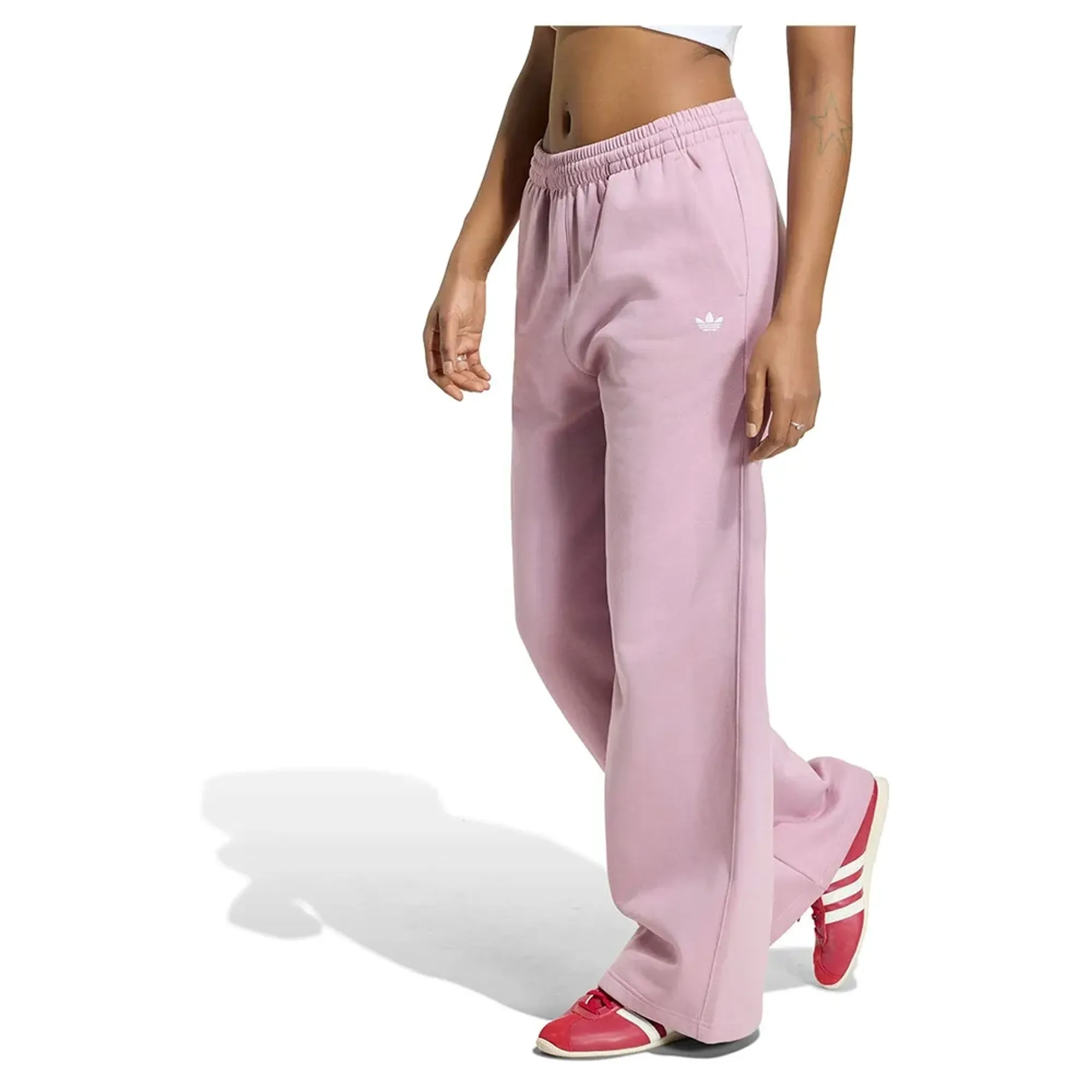Adidas Originals Essentials Wide Leg Fleece Pants