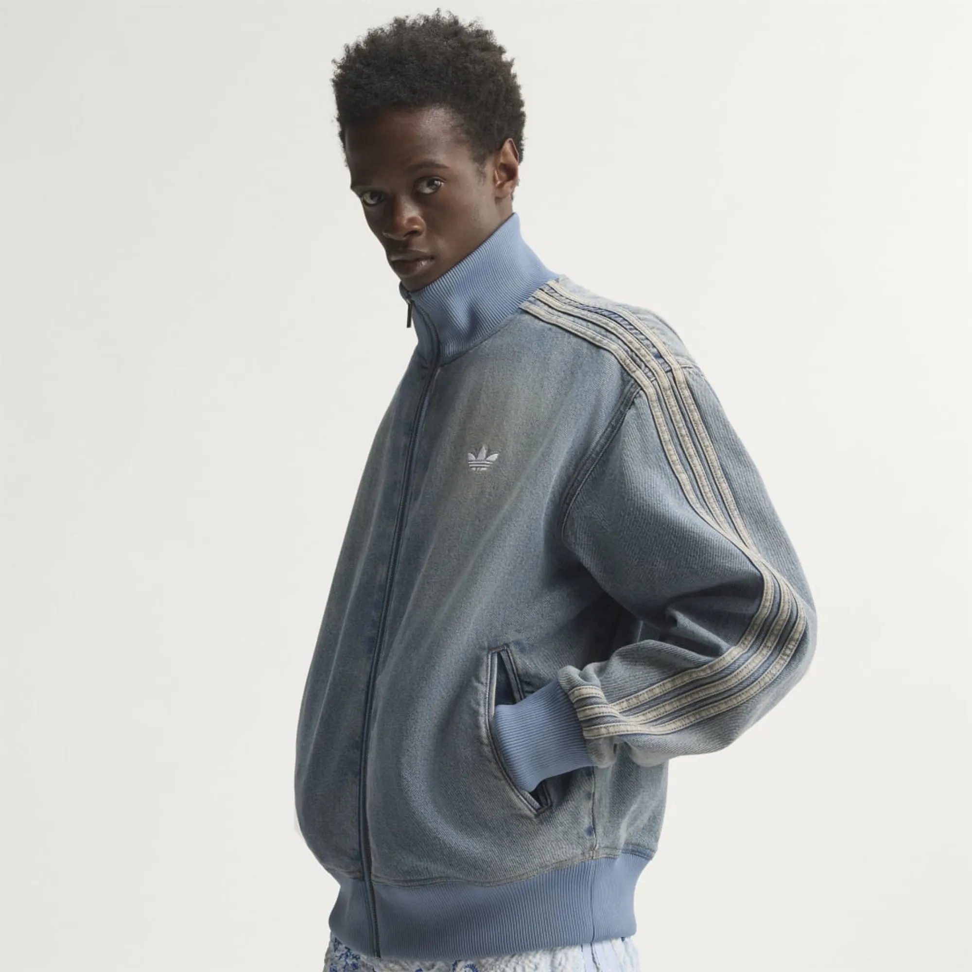 adidas Originals adidas FIREBIRD ADICOLOR DENIM TRACK TOP