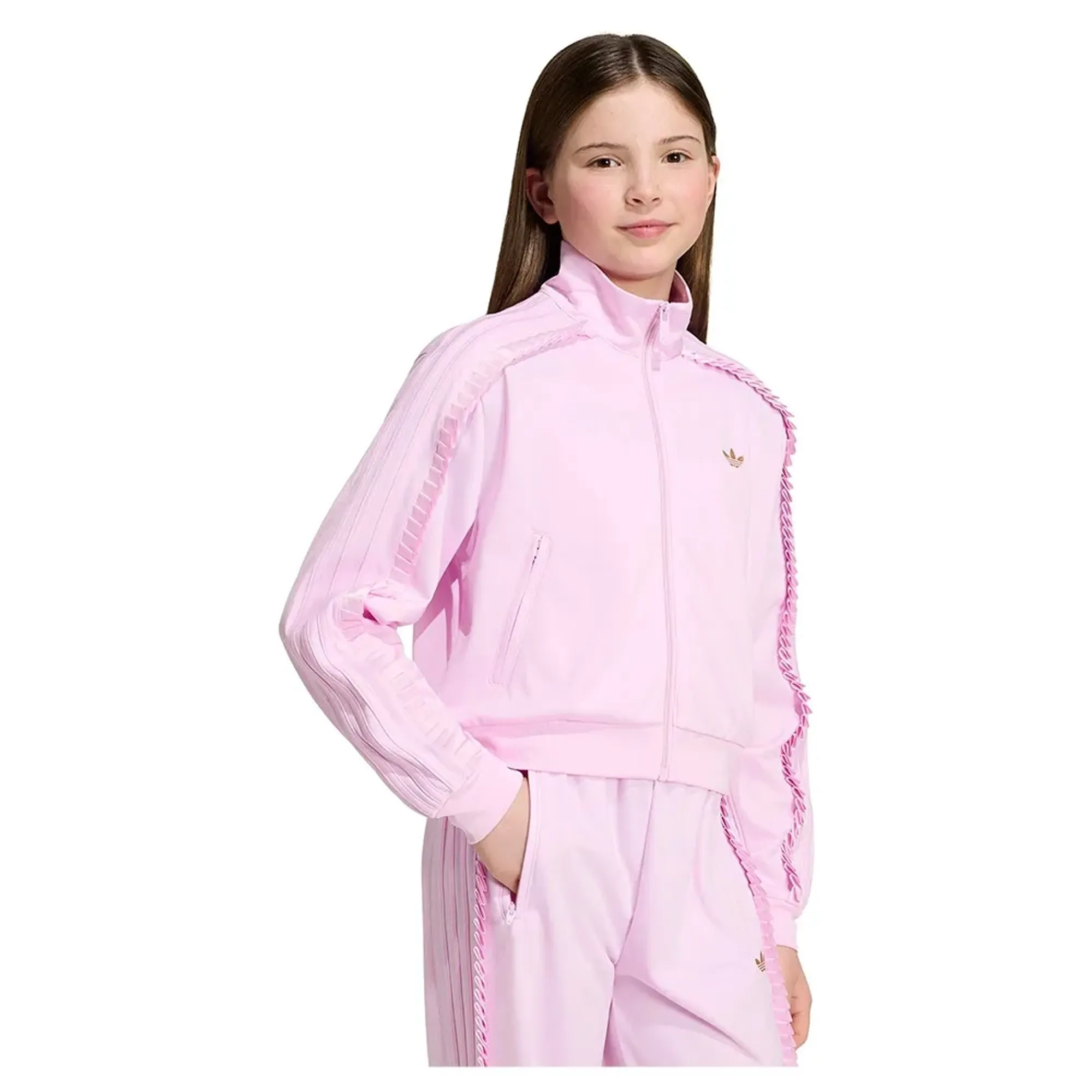 Adidas Originals Firebird Loose Short Track Full Zip Sweatshirt
