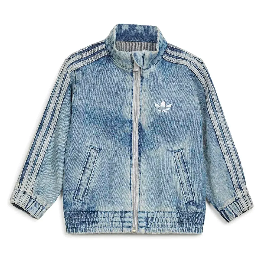 Adidas Originals Firebird Track Denim Jacket | KT4366 | FOOTY.COM