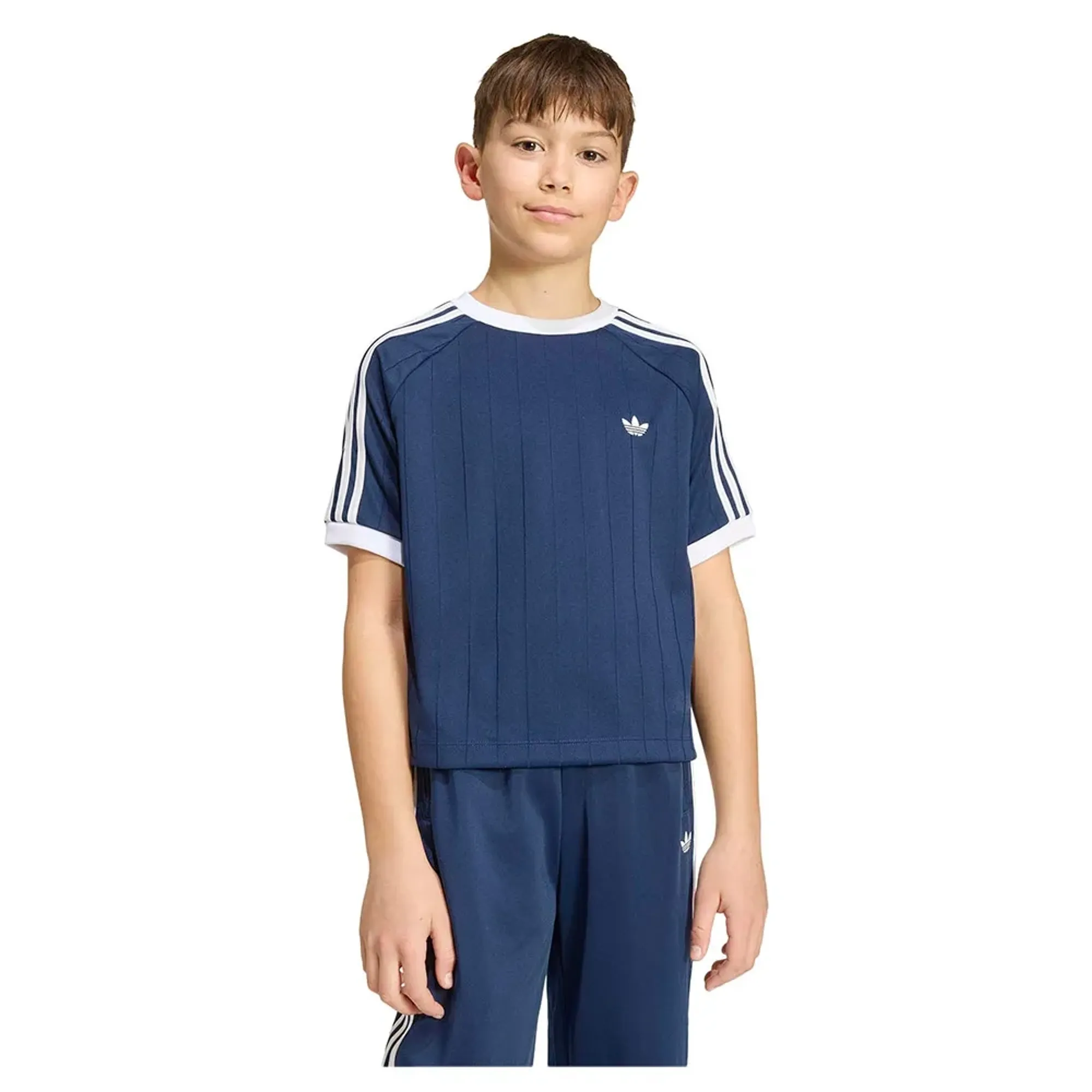 Adidas Originals Loose Pinstripe Short Sleeve T-shirt