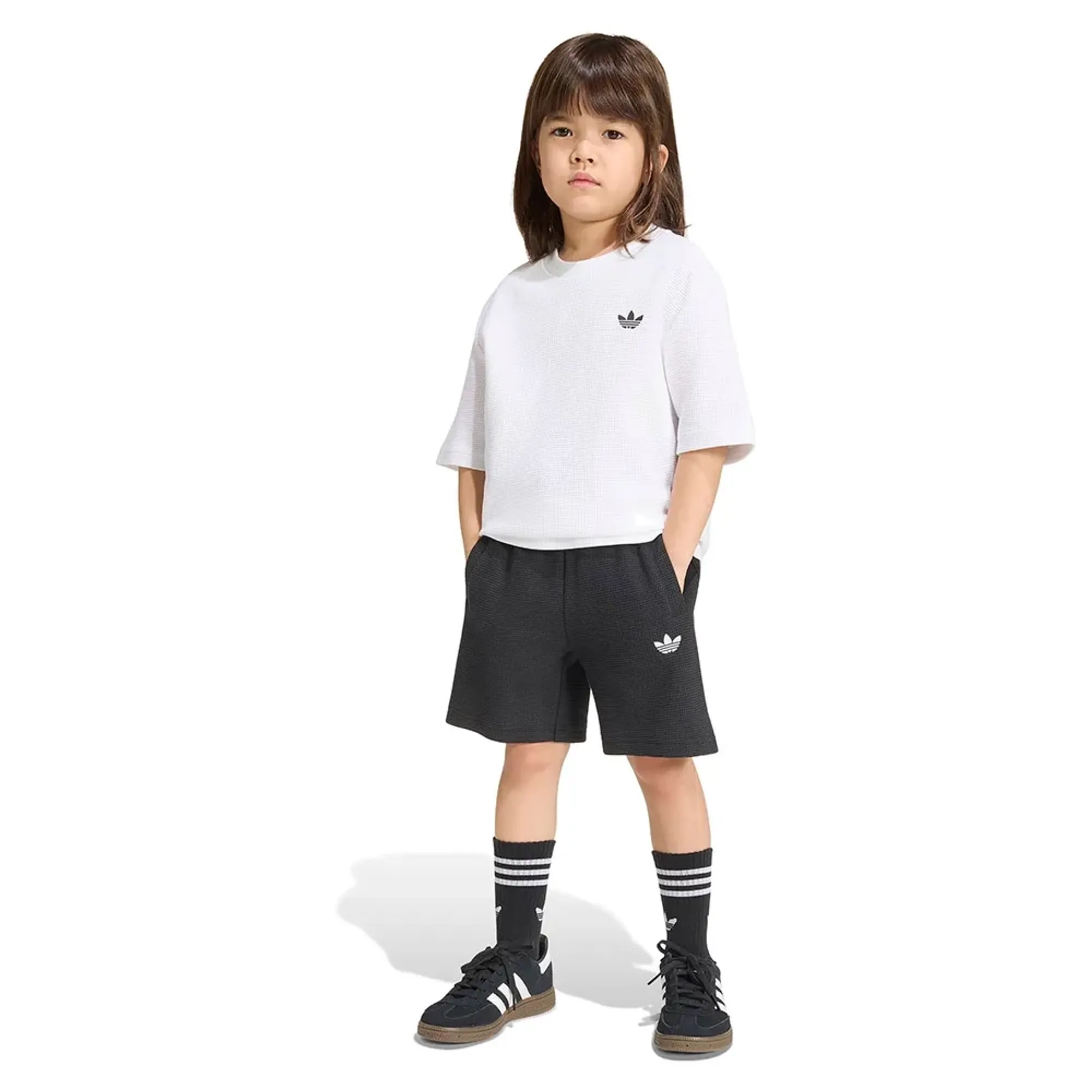 Adidas Originals Loose Waffle Short T-shirt Set
