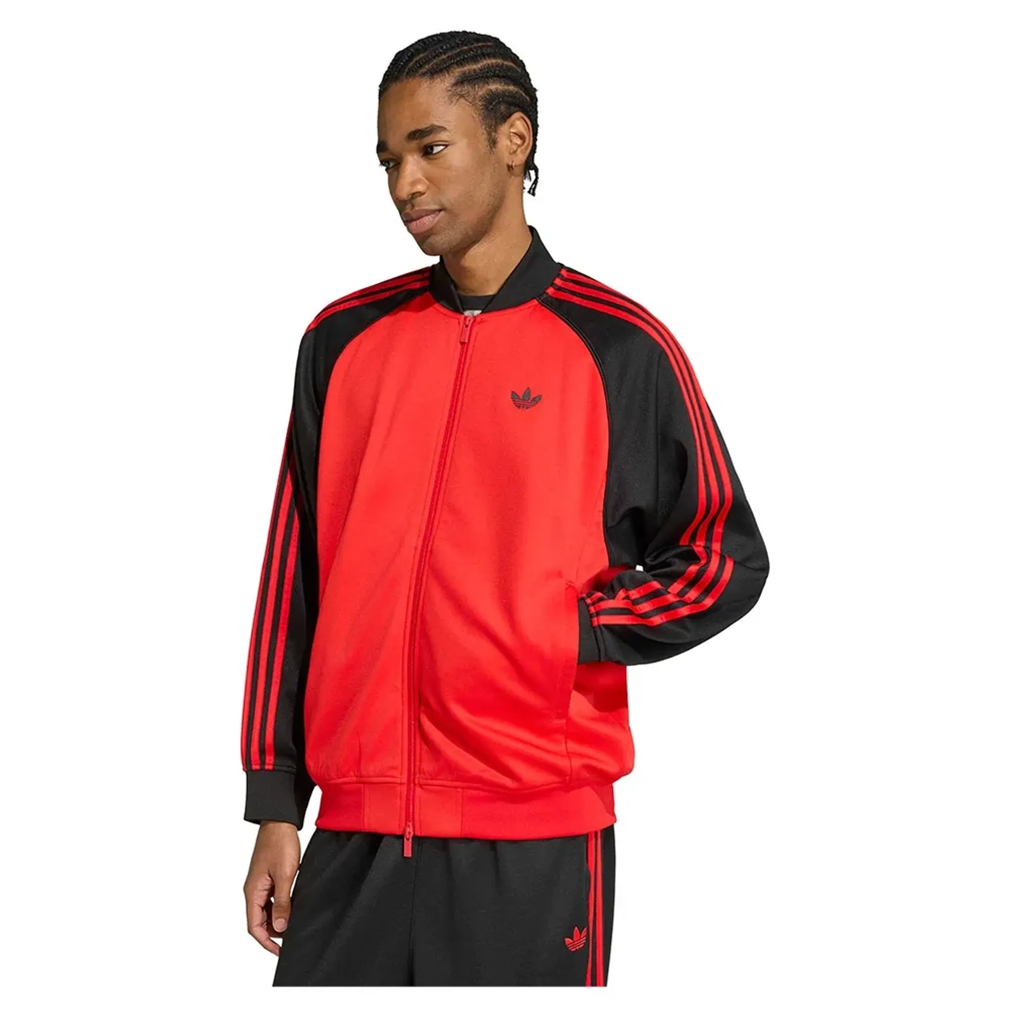 Adidas Originals Sst Adicolor Classics Loose Track Full Zip Sweatshirt