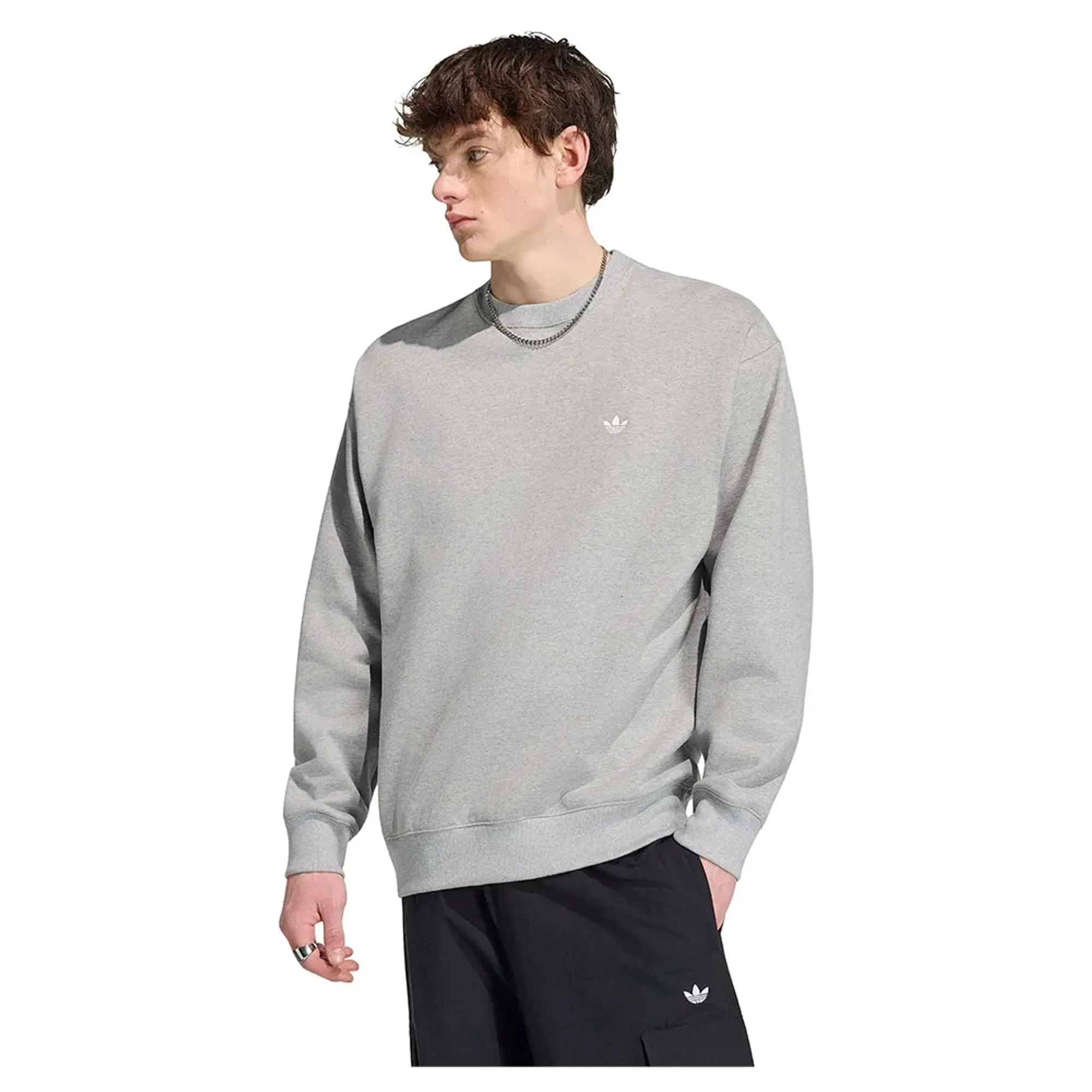 Adidas Originals Trefoil Essentials Loose Crew Sweatshirt