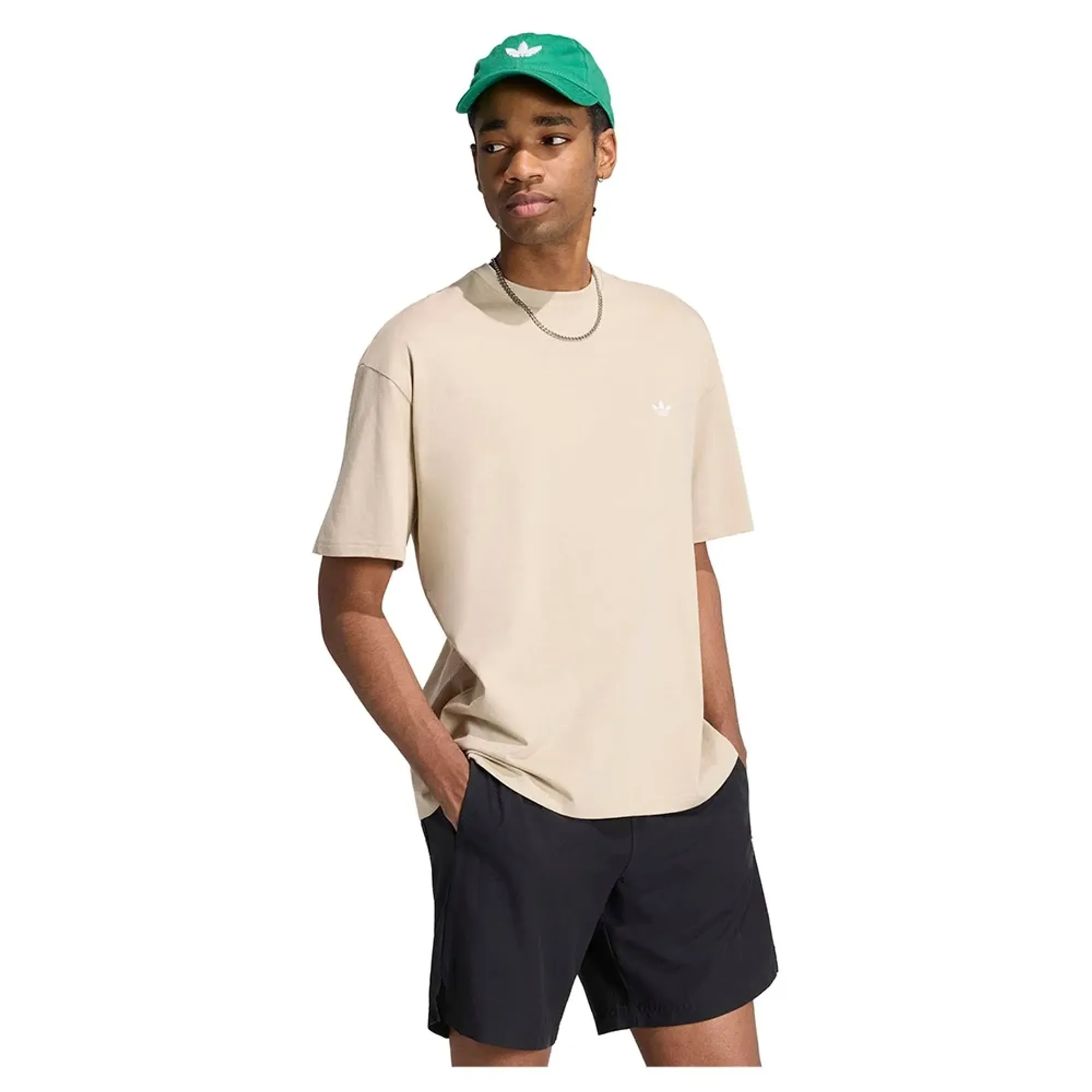 Adidas Originals Trefoil Essentials Loose Dropped Shoulder Short Sleeve T-shirt