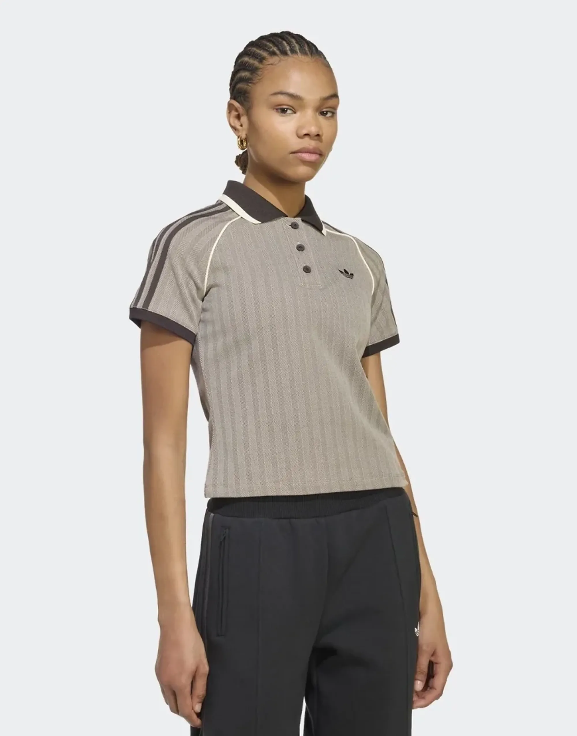 Adidas Originals Tweed Short Sleeve Polo