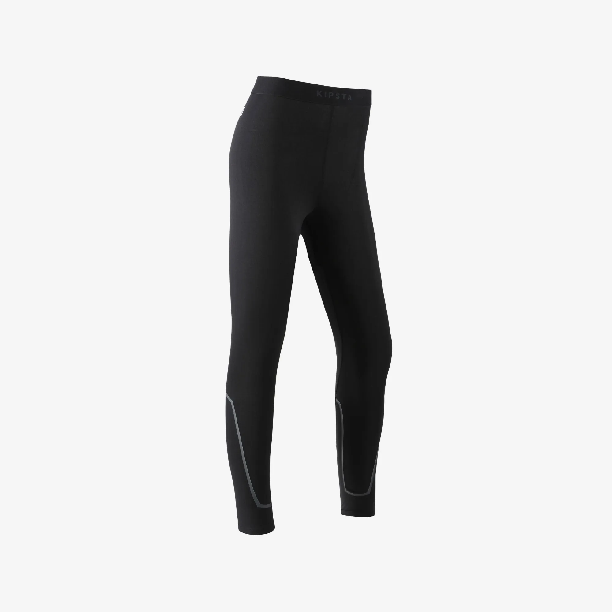 Kids Thermal Football Tights Keepcomfort 100 - Black