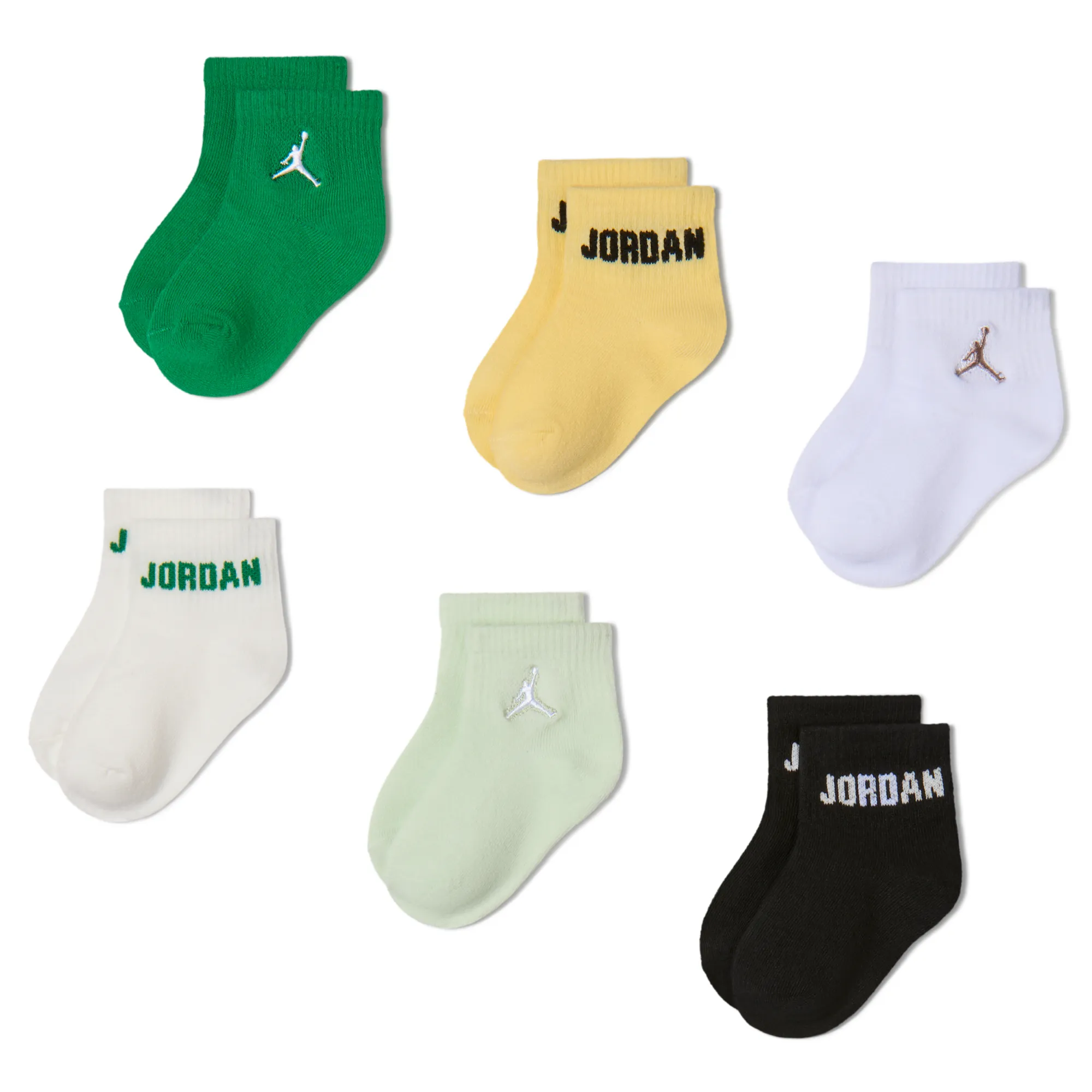 Nike Jordan Everyday Essentials Baby/Toddler Ankle Socks - Green
