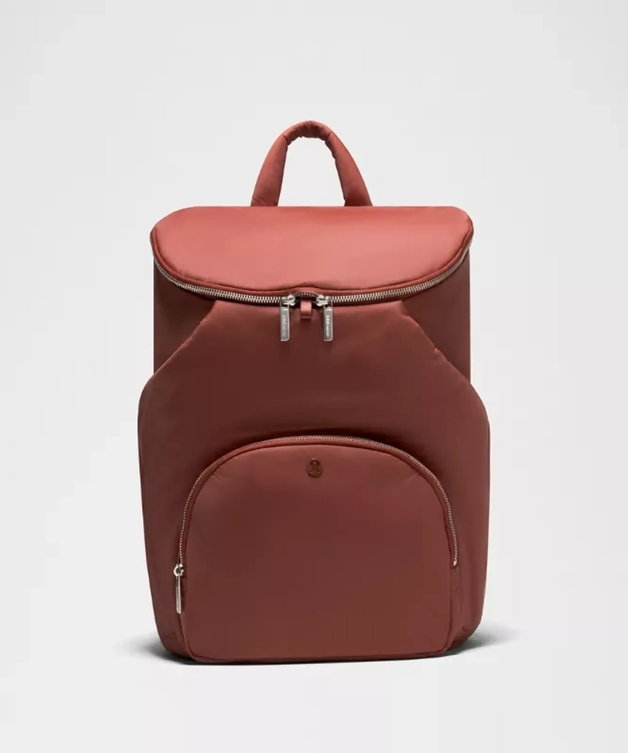 lululemon – New Parent Backpack 22L – Color Silver/Red