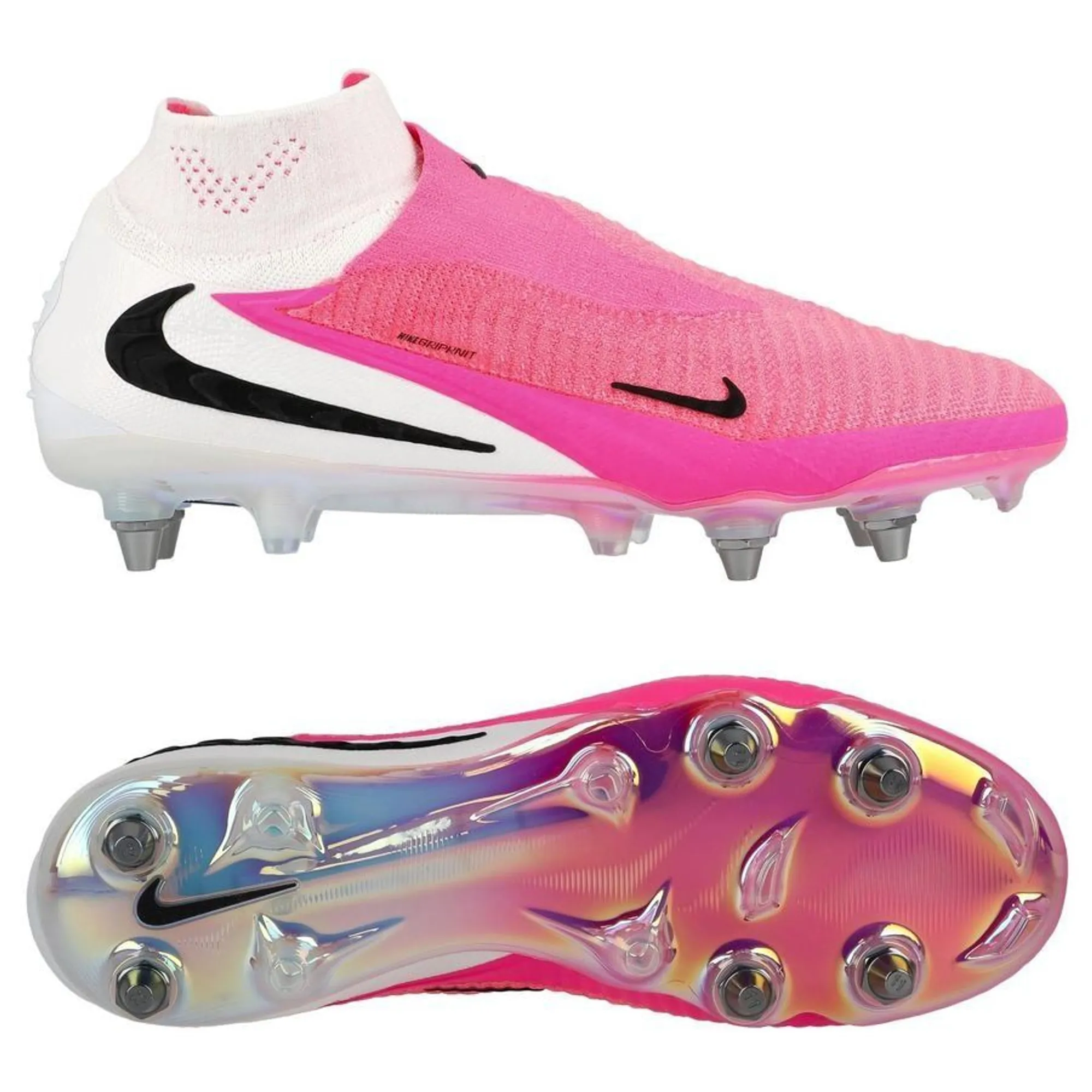 Nike Phantom 6 Elite High Cut Sg-Pro Player Edition Breakout - Pink/White/Black - ['Pink']