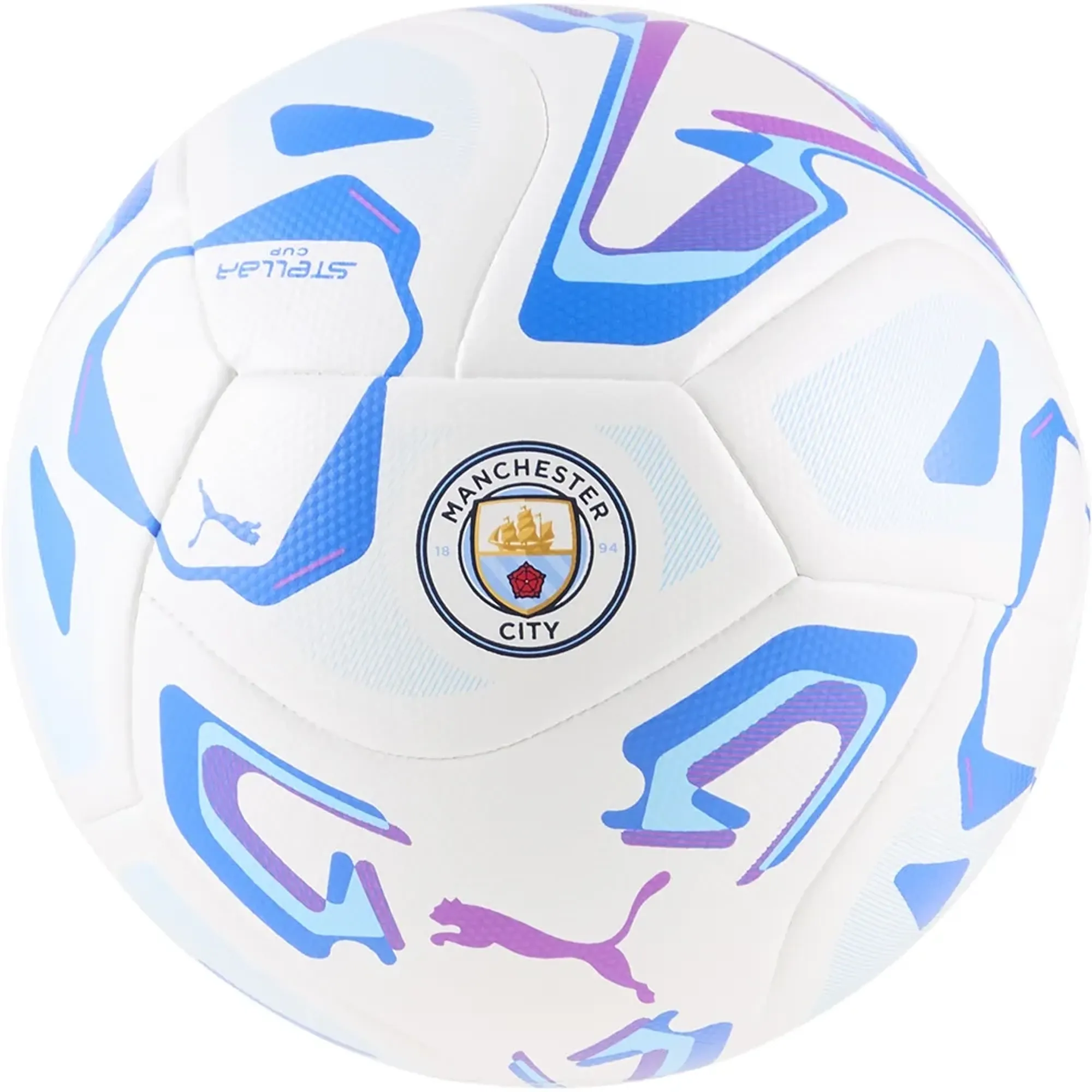 Puma Manchester City Stellar Cup Trainingsball - ['White']