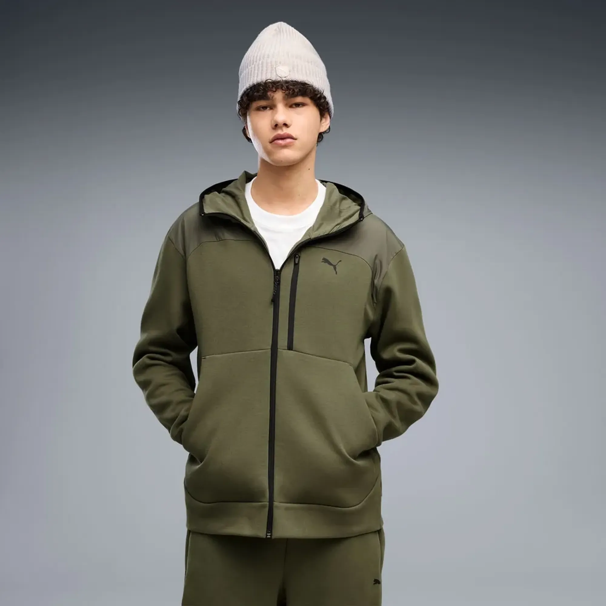 Puma Tech Full Zip Sweatshirt