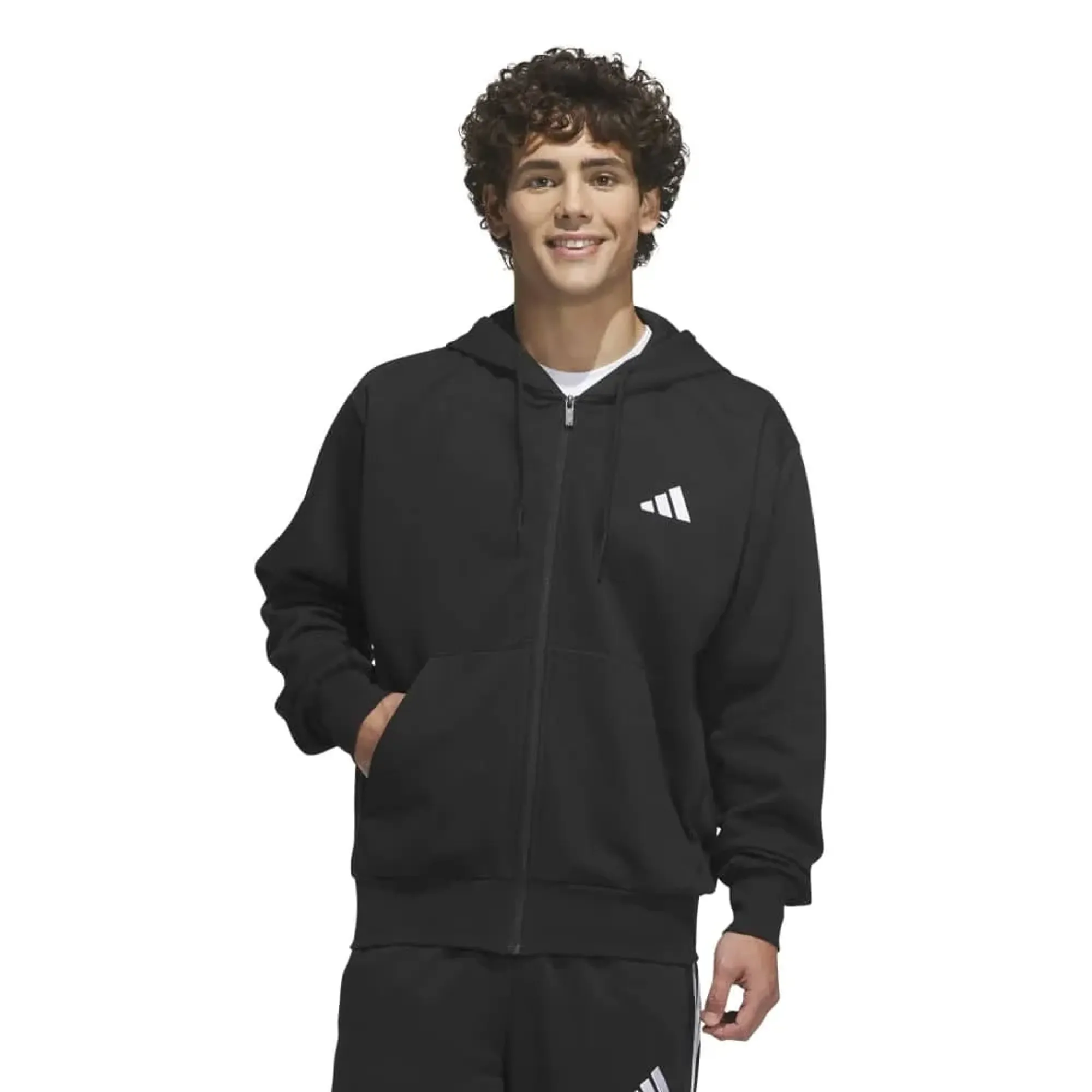 Adidas Feelcozy Fleece Full Zip Sweatshirt