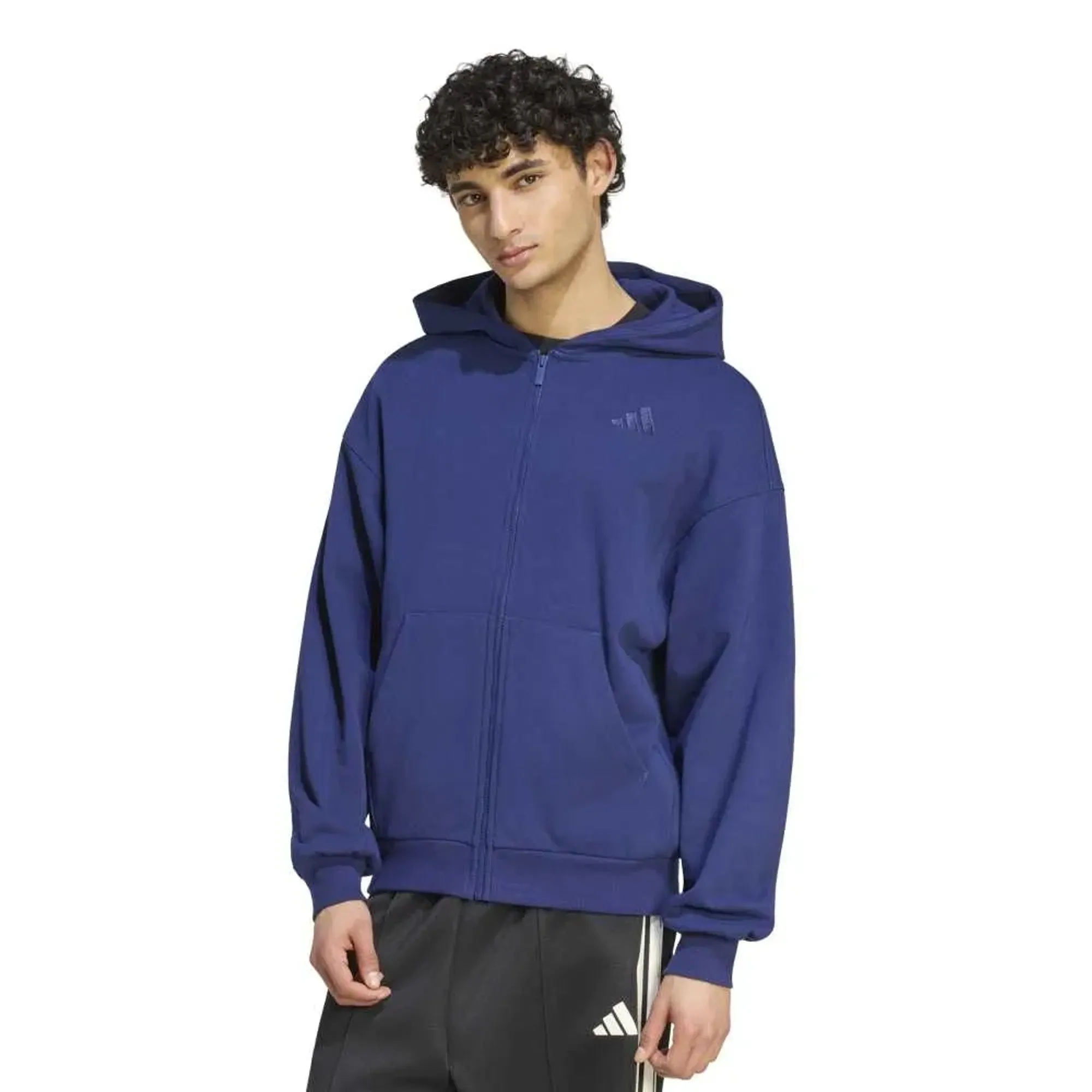 Adidas Kit Small Logo Full Zip Sweatshirt