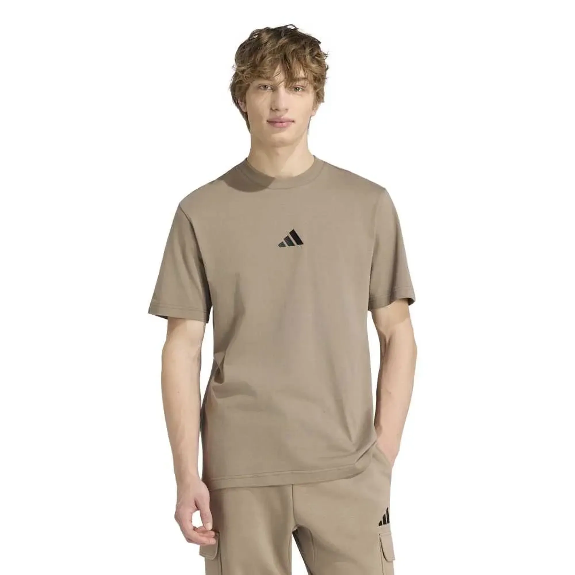 Adidas Essentials Small Logo Single Jersey Short Sleeve T-shirt