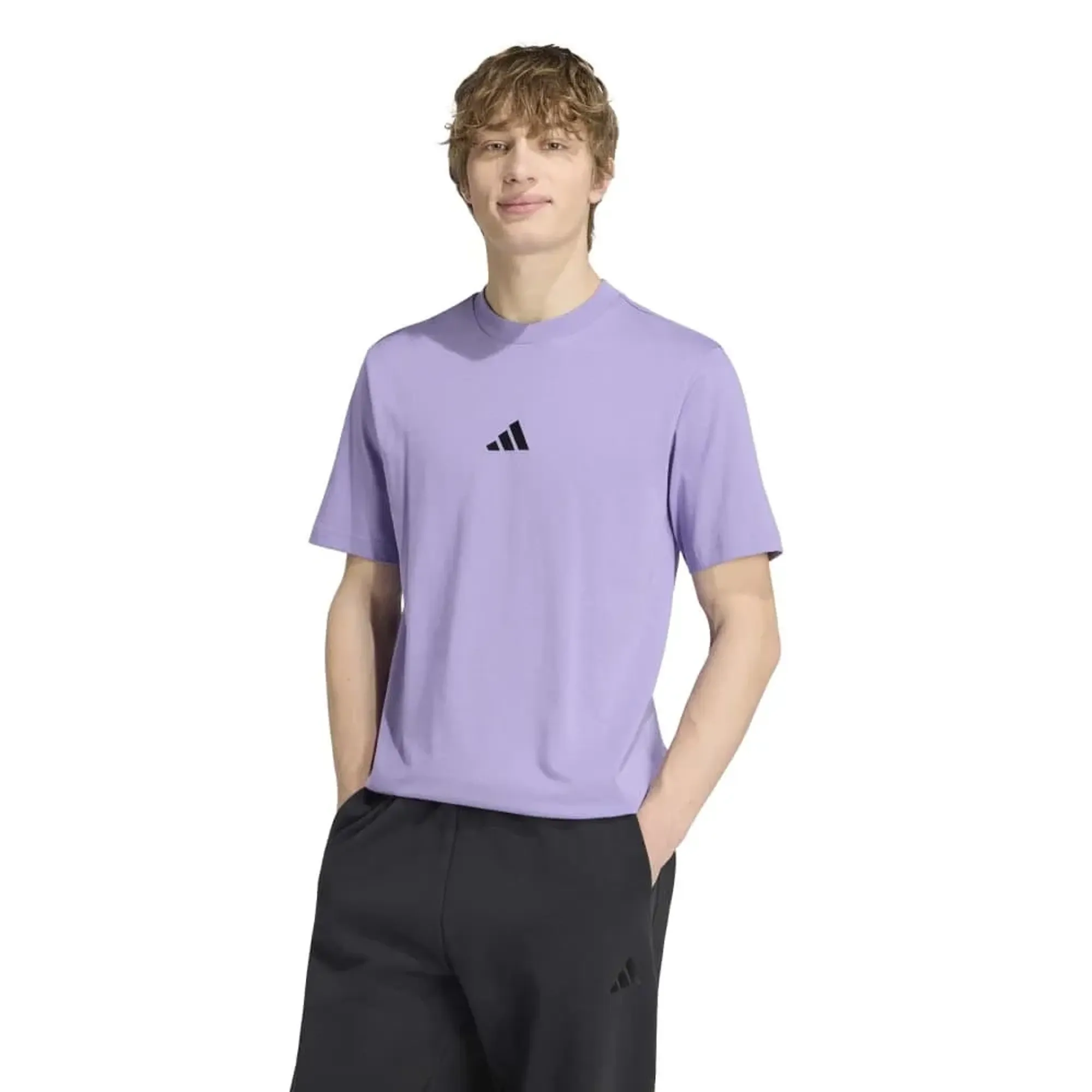 Adidas Essentials Small Logo Single Jersey Short Sleeve T-shirt