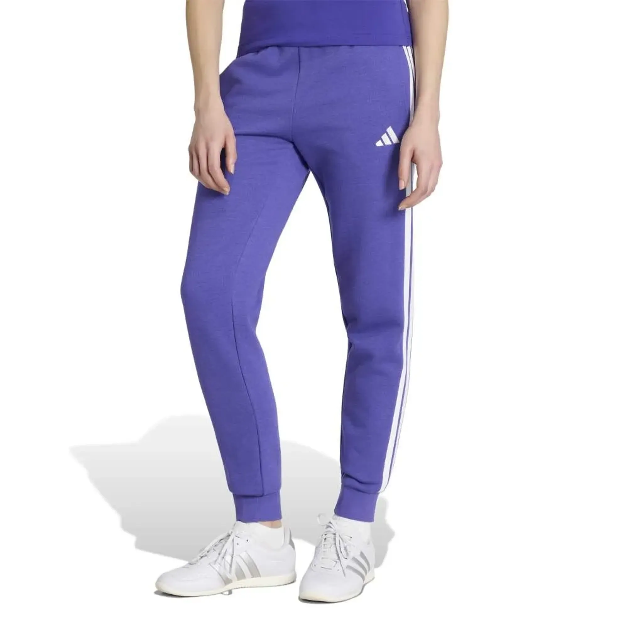 Adidas Essentials 3 Stripes Fleece Slim Joggers