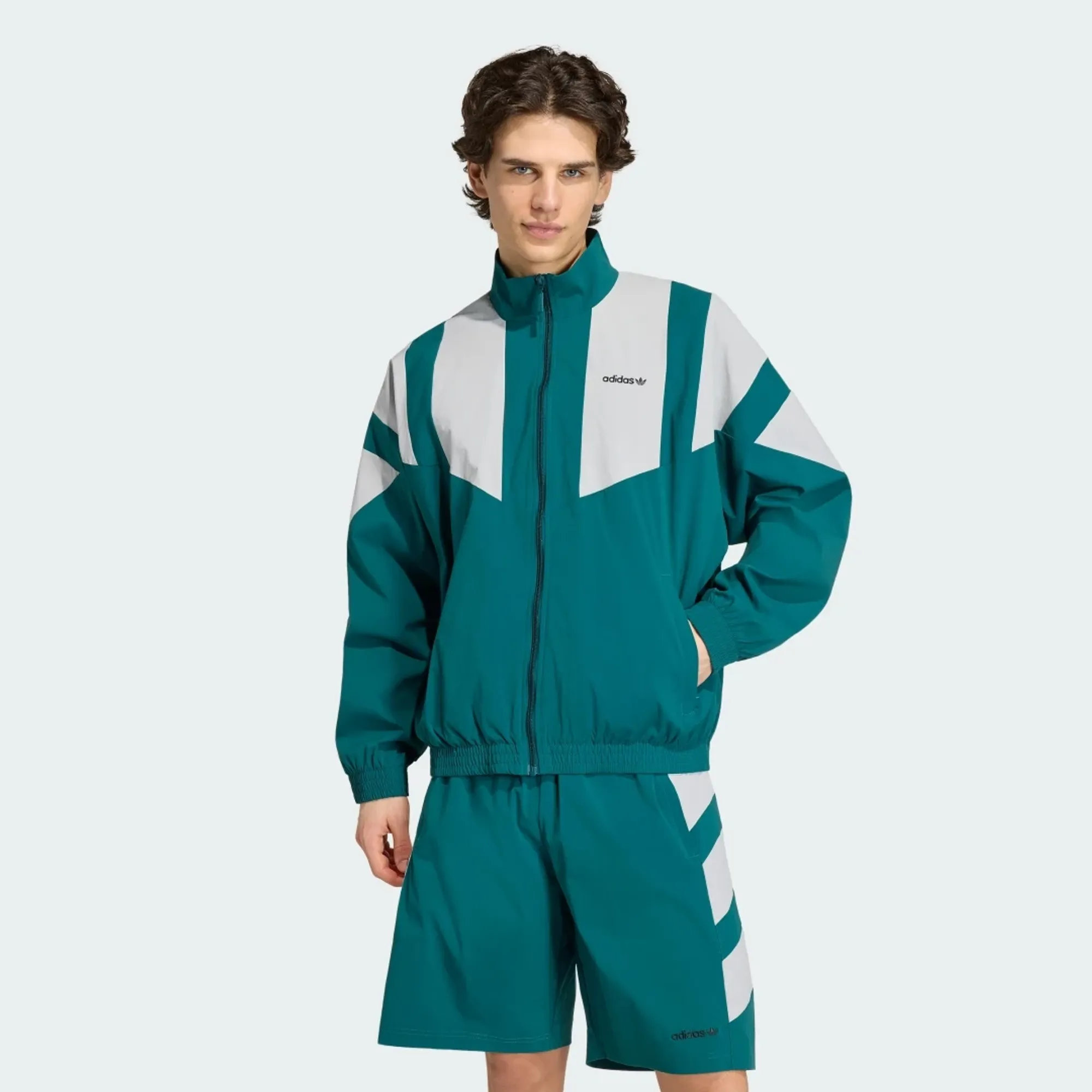 adidas BLOCKED TRACK TOP