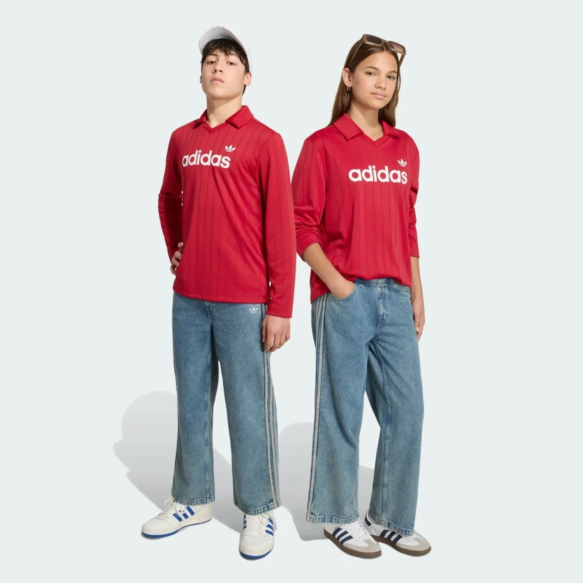adidas FIREBIRD LOOSE DENIM TRACK PANTS