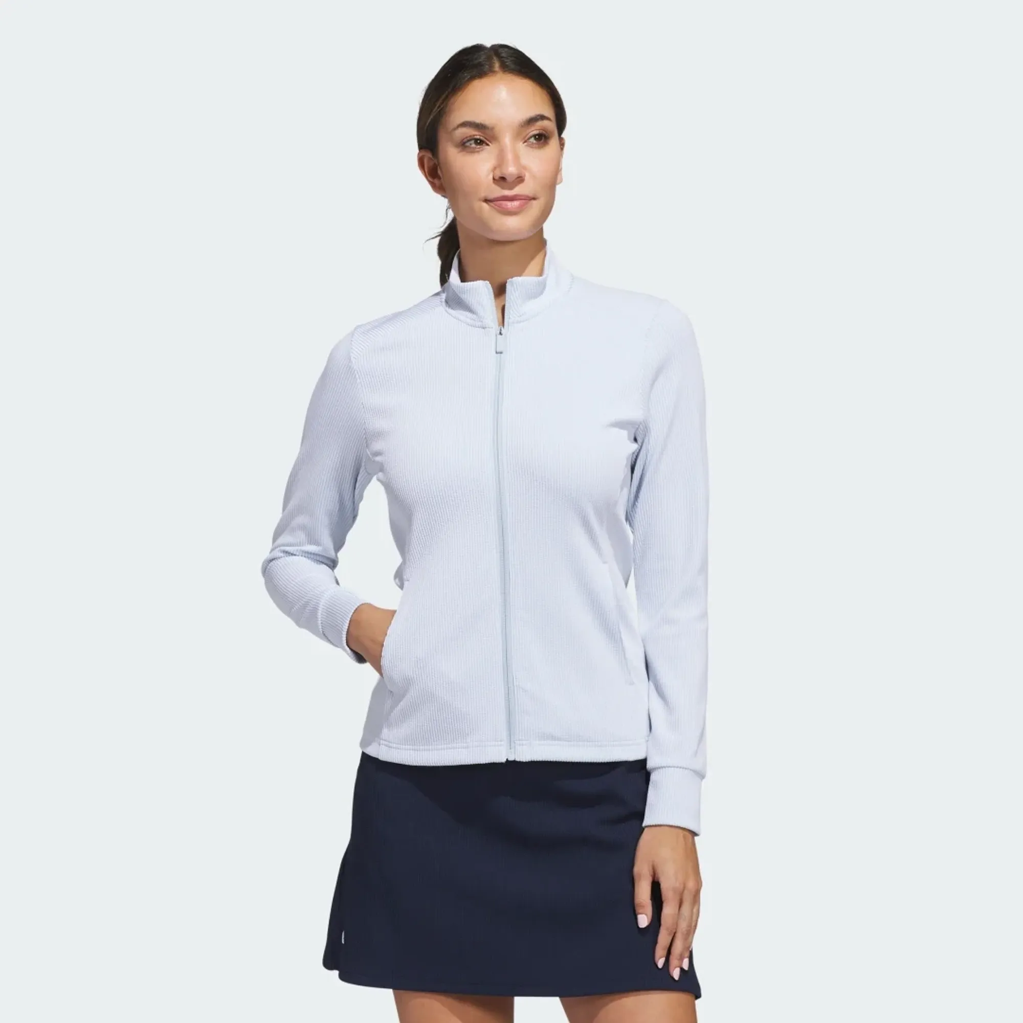 adidas Performance Textured Full-Zip Jacket