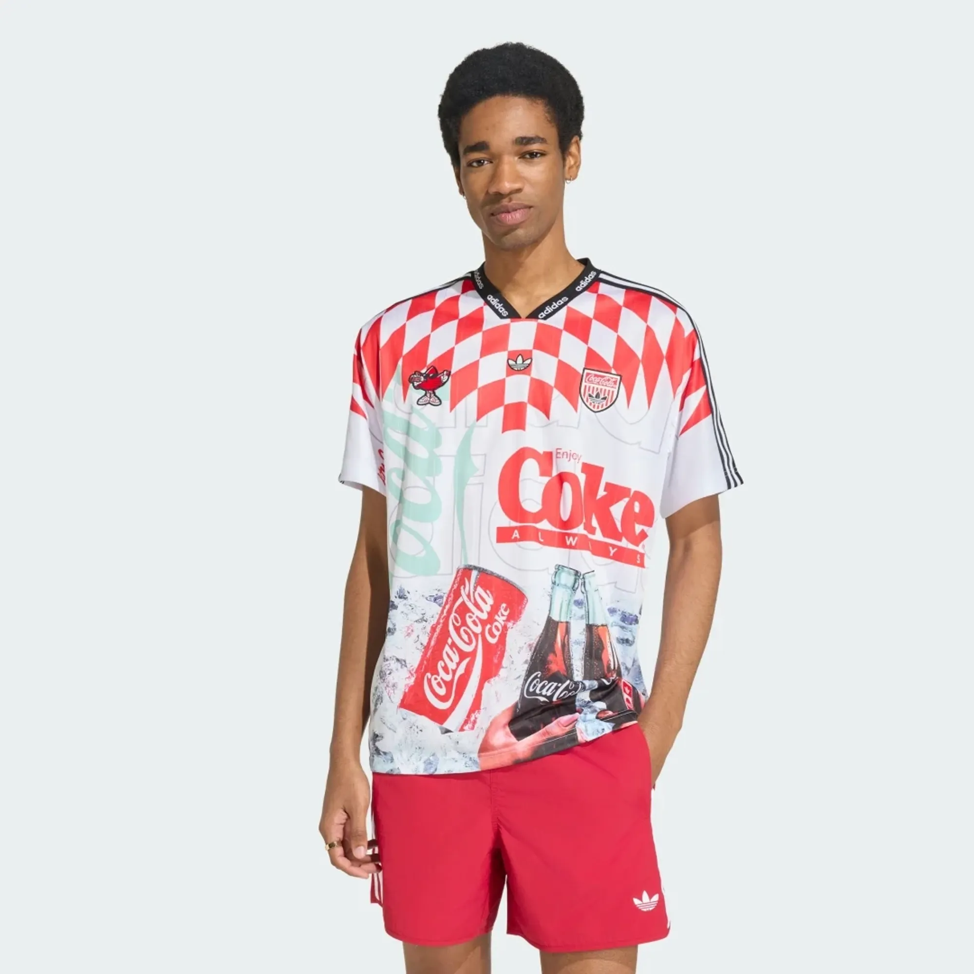 adidas ADIDAS X COCA-COLA CLASSIC SPORT MASH-UP JERSEY