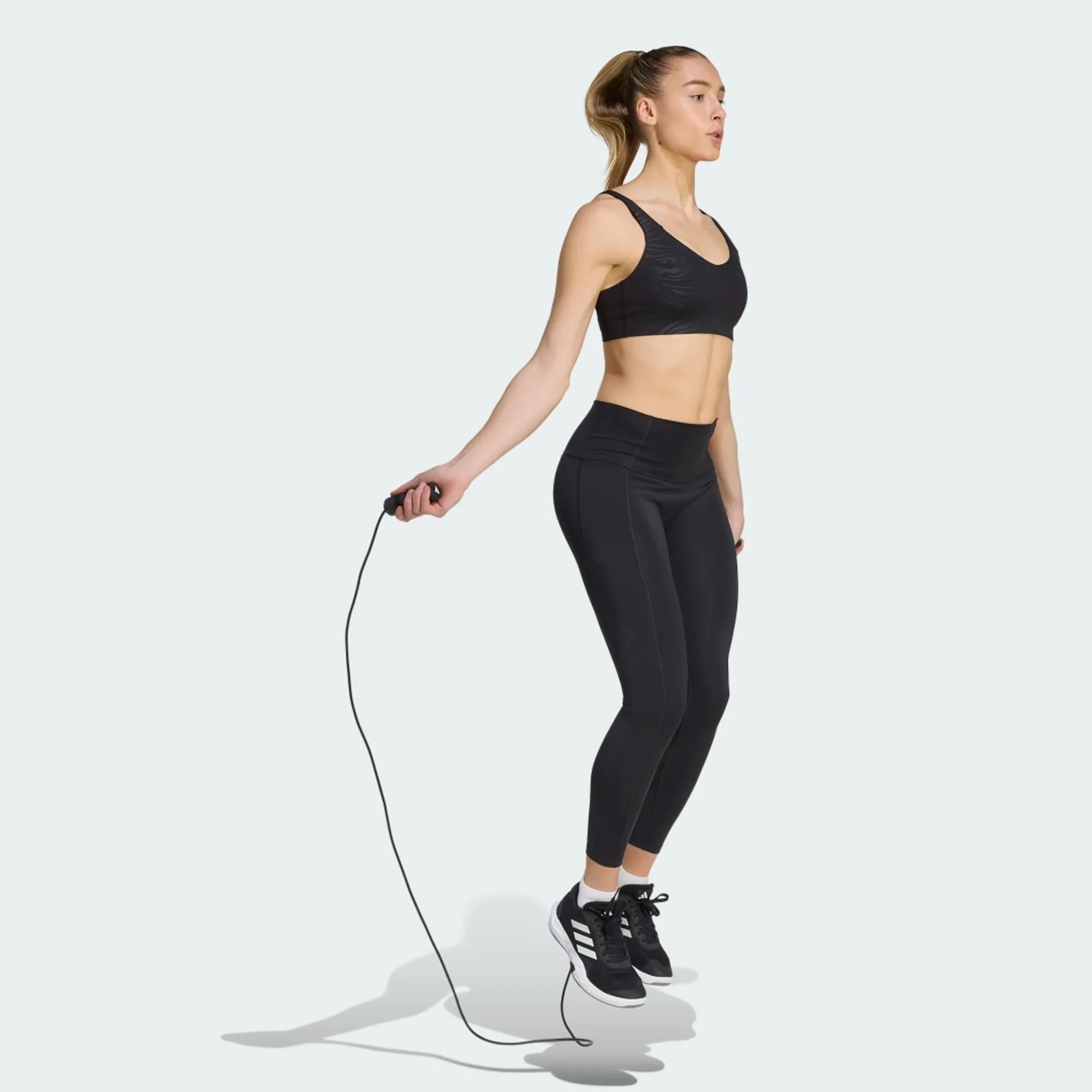 adidas All Me Essentials Graphic Light Support Bra