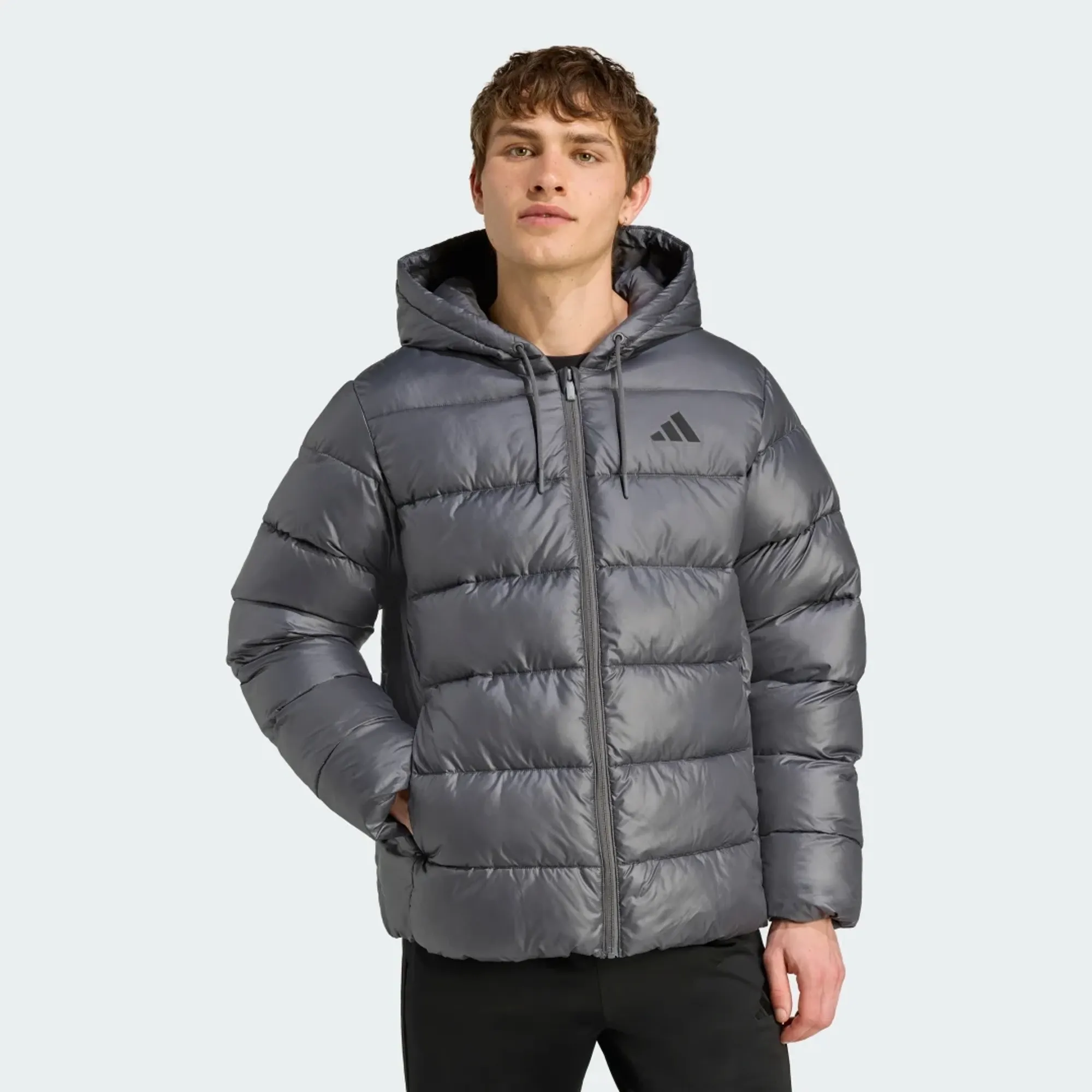 adidas Essentials CLIMAWARM Synthetic Down Puffer Hooded Jackets
