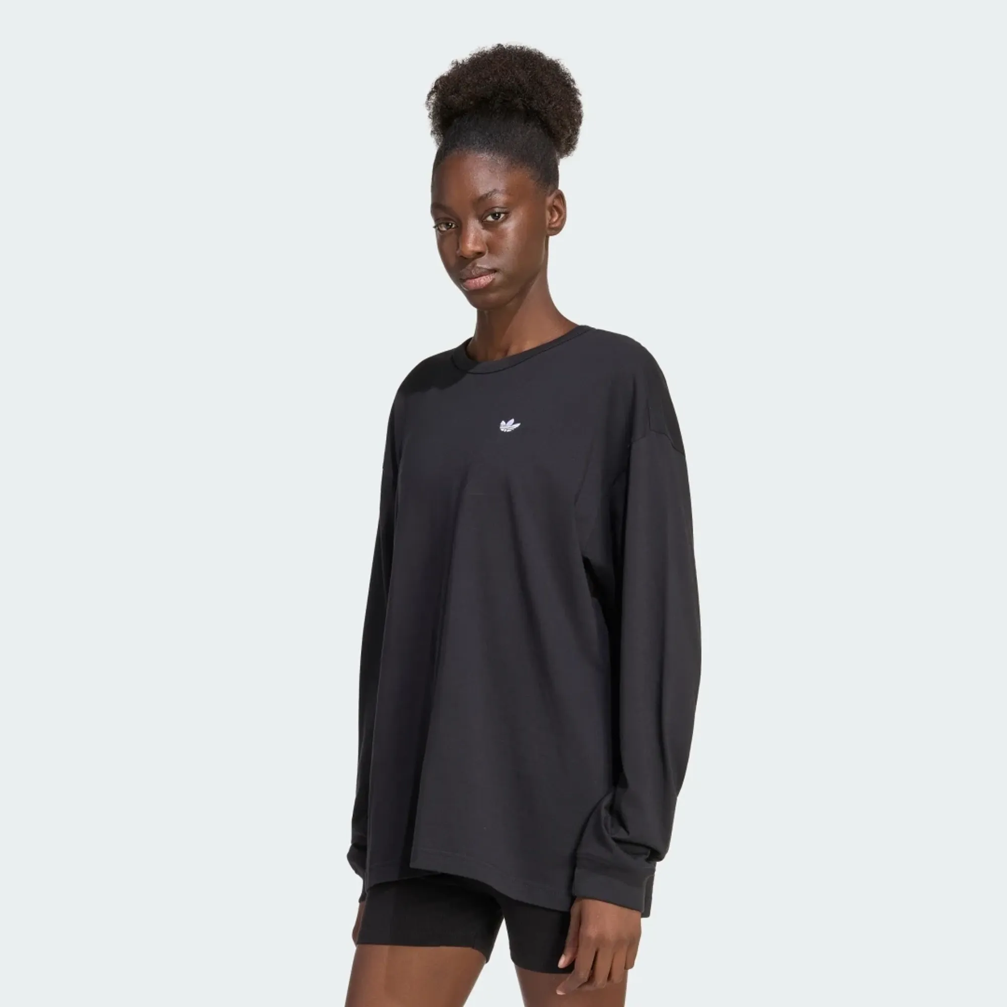 adidas ESSENTIALS OVERSIZE Long-Sleeve Top T-Shirt