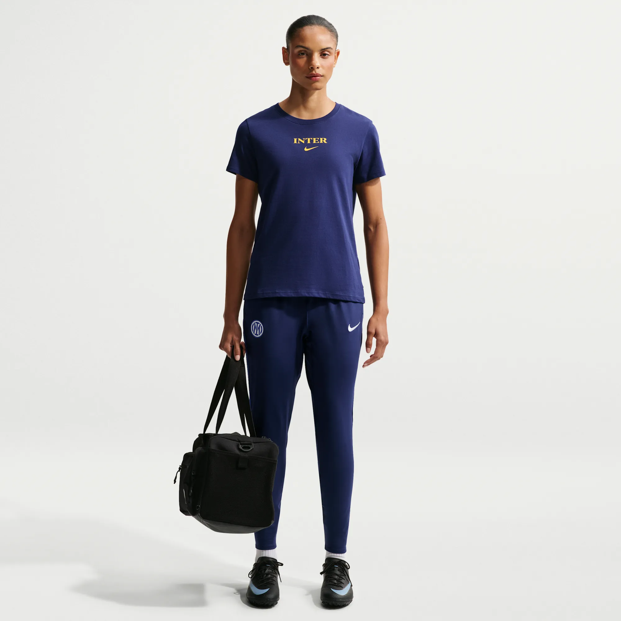 Inter Milan Strike Women's Nike Dri-FIT Football Knit Pants - Blue