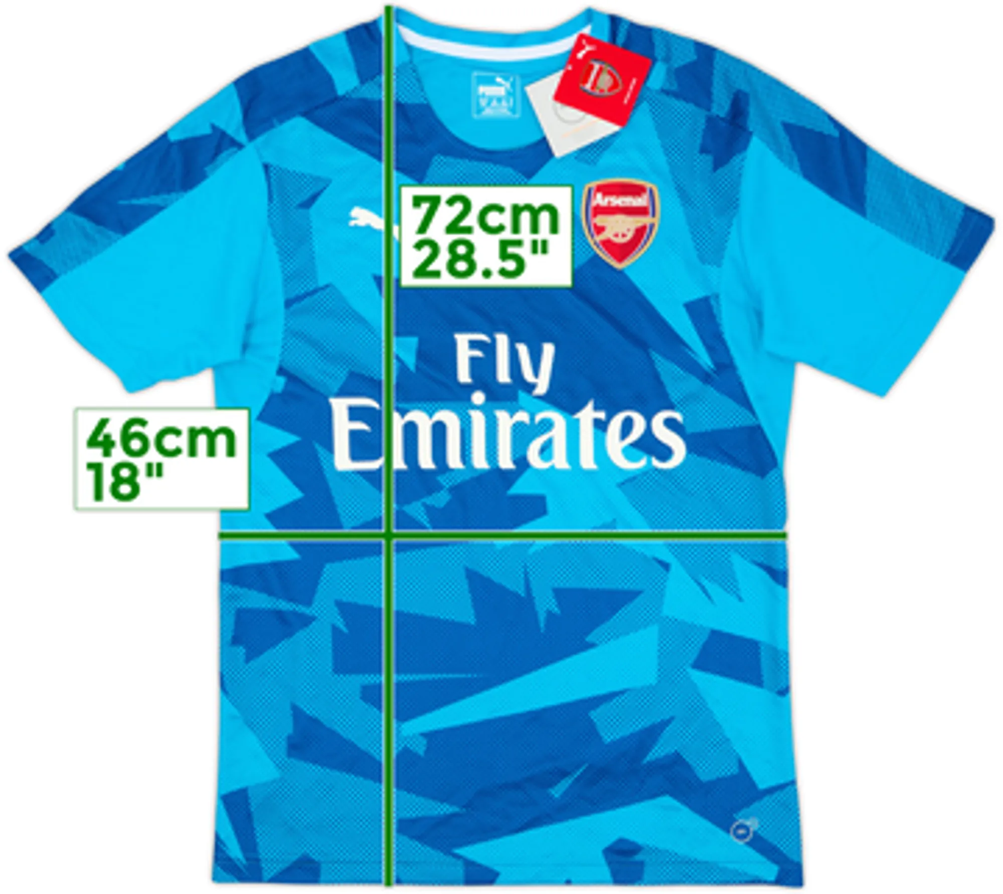 2017-18 Arsenal Puma Training Shirt (M)