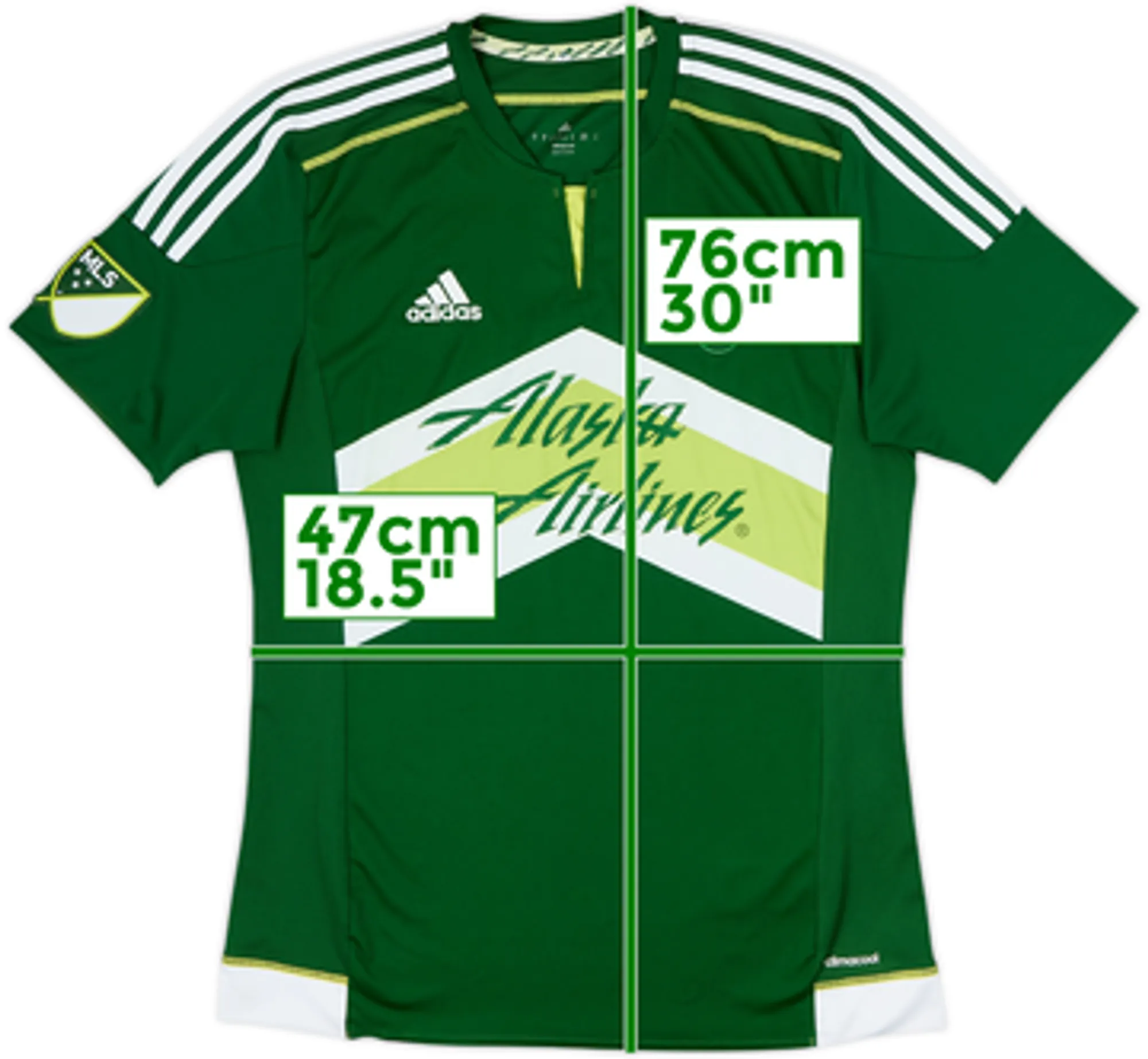 2015 Portland Timbers Home Shirt - 9/10 - (M)