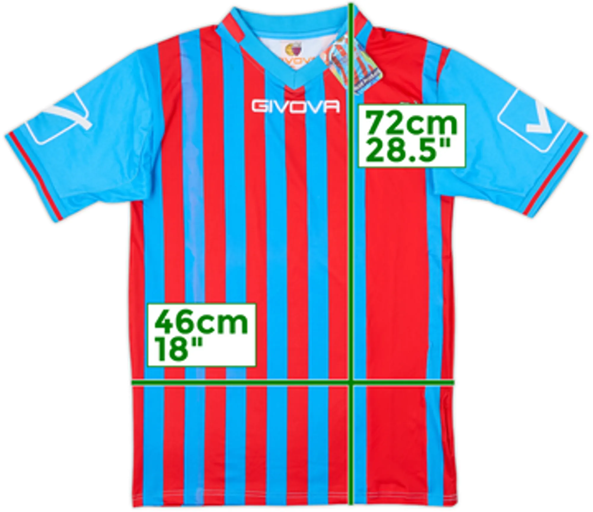 2013-14 Catania Home Shirt (M)