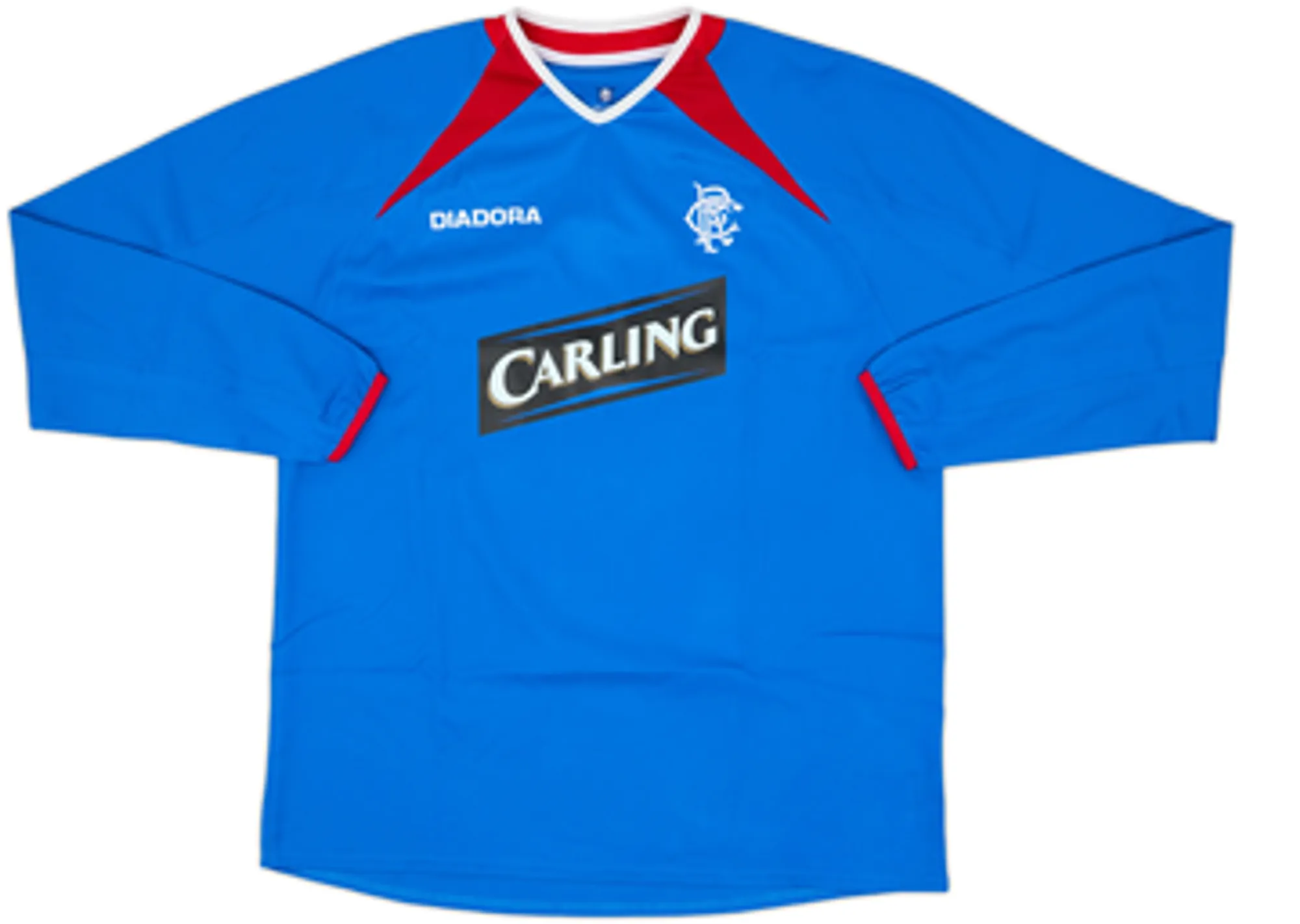 2003-05 Rangers Home L/S Shirt Ferguson #6 - 10/10 - (L)