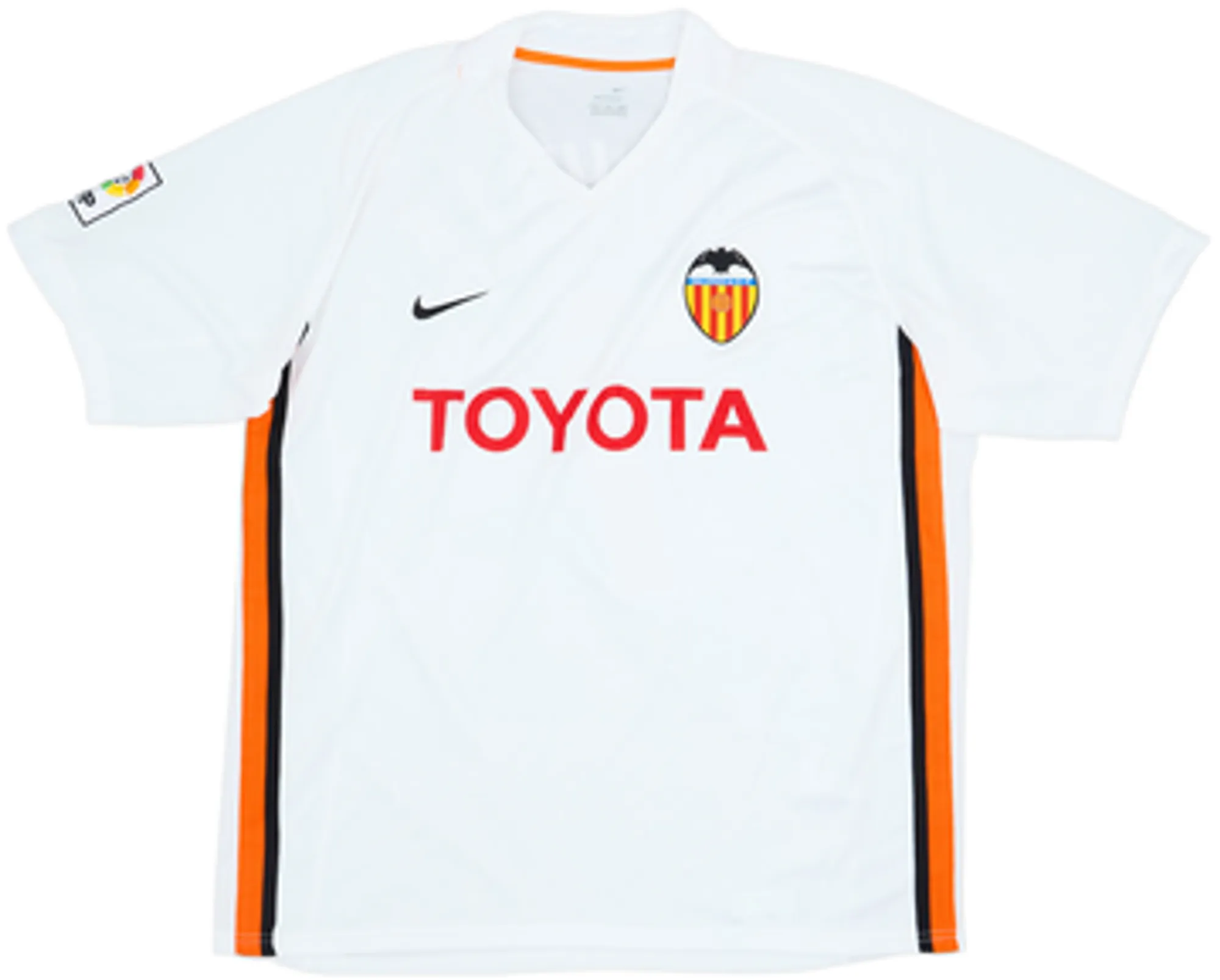 2006-07 Valencia Home Shirt David Villa #7 - 6/10 - (XL)