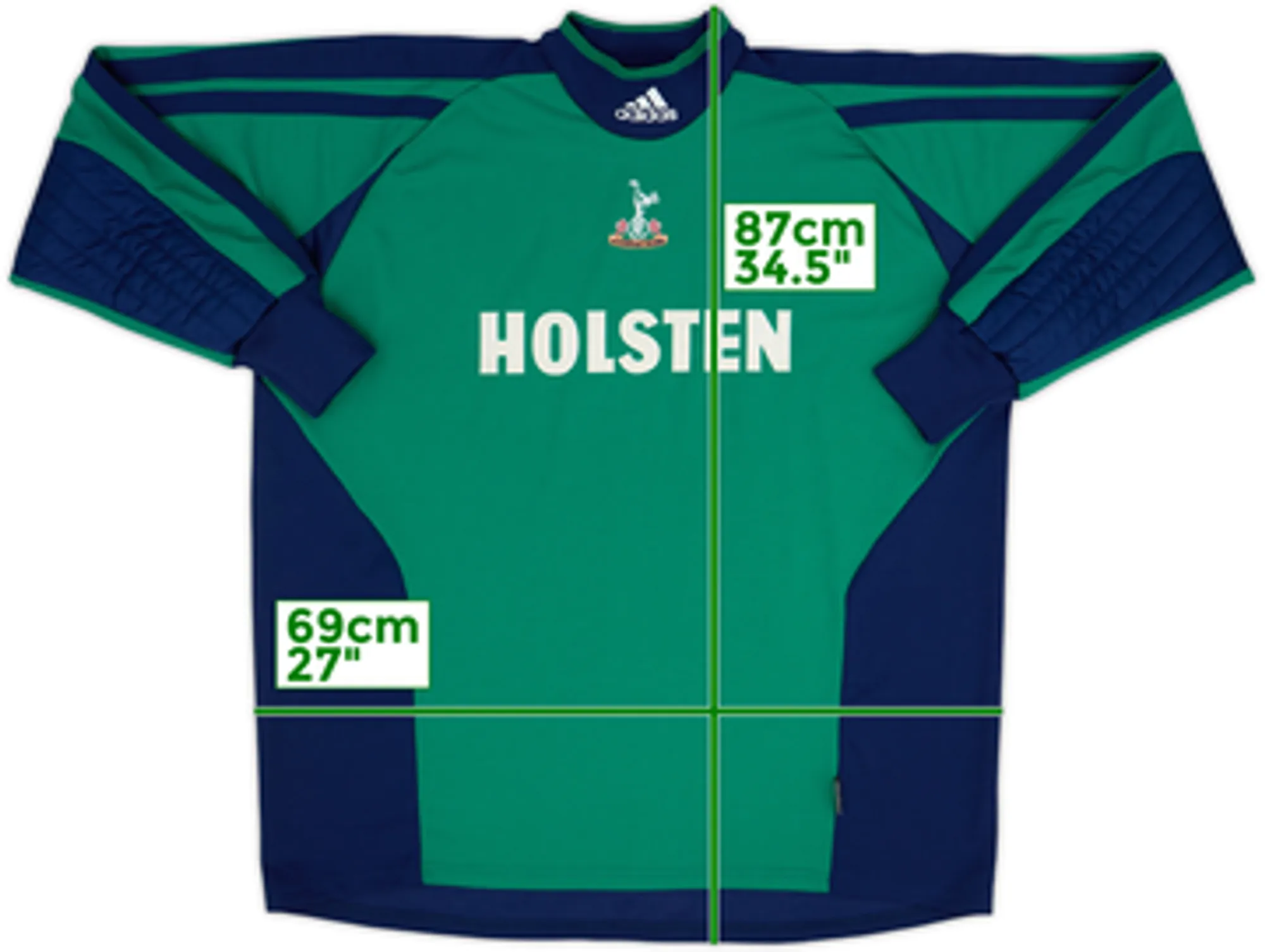 2001-02 Tottenham GK Shirt - 9/10 - (XXL)