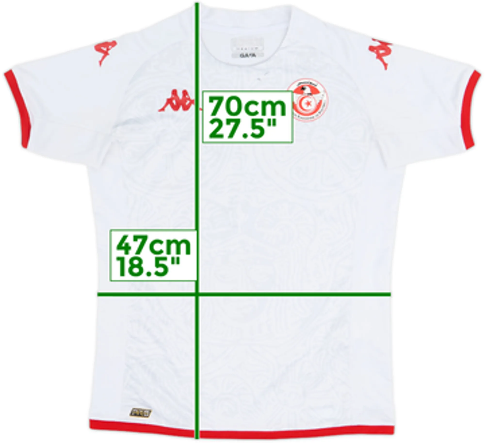 2022-23 Tunisia Home Shirt - 4/10 - (M)