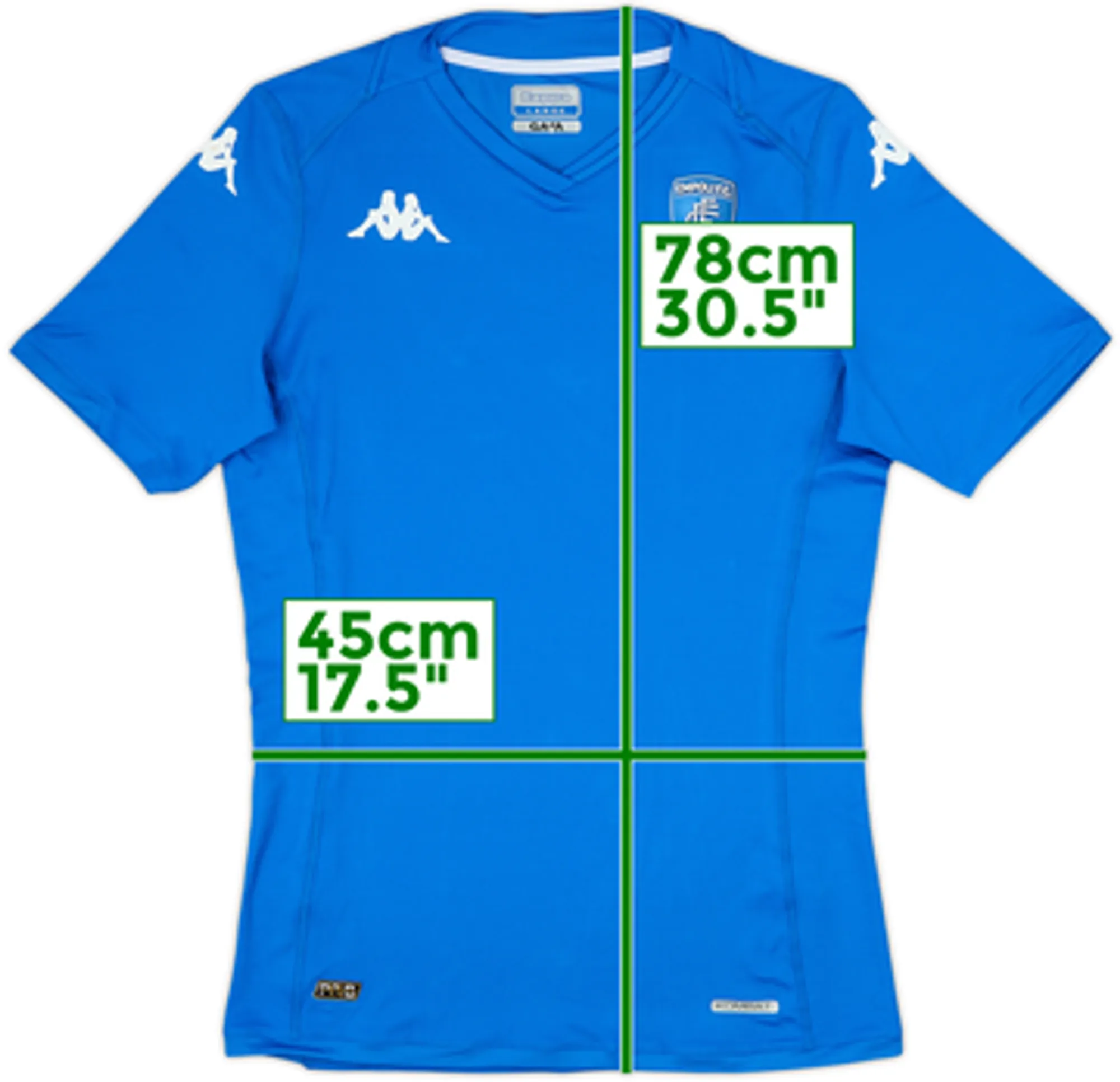 2021-22 Empoli Kappa Training Shirt - 8/10 - (L)