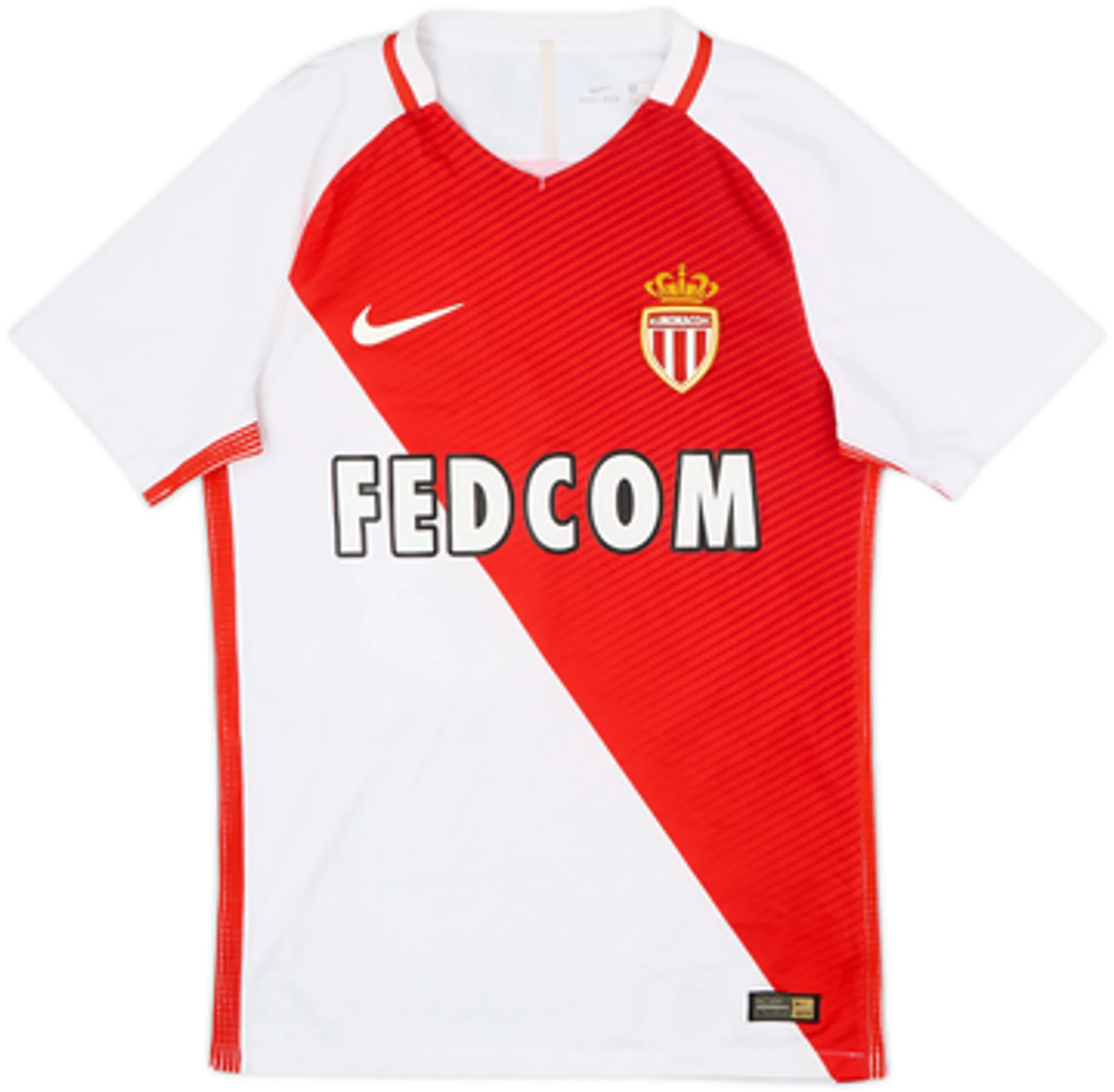 2016-17 Monaco Authentic Home Shirt Mbappe #29 - 7/10 - (S)